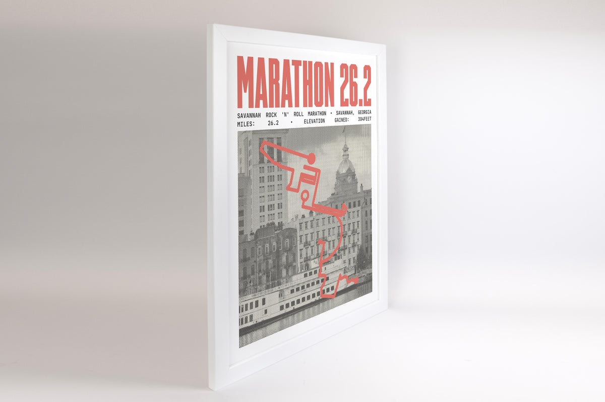 Savannah Rock 'n' Roll Marathon Poster