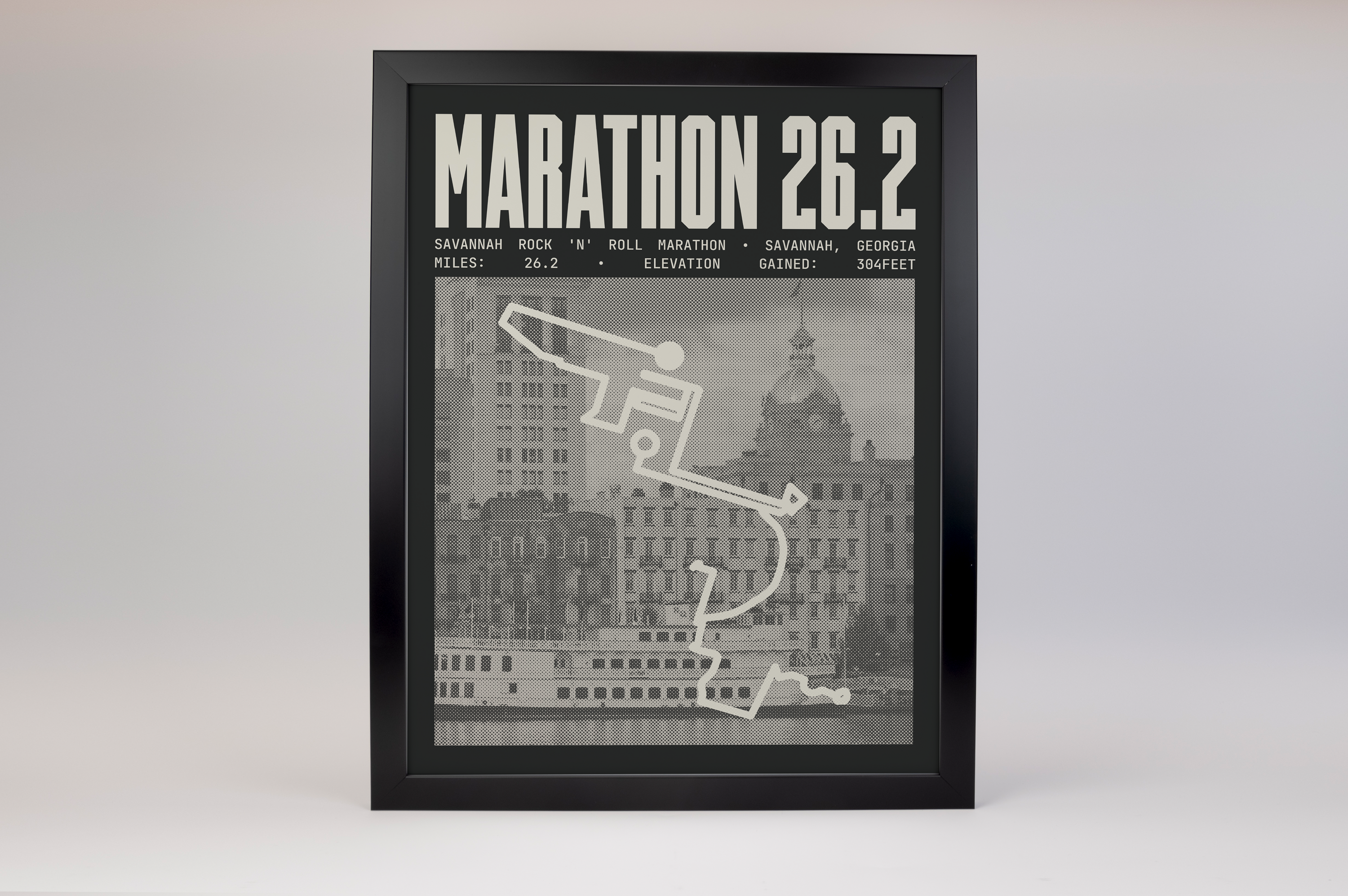 Savannah Rock 'n' Roll Marathon Poster