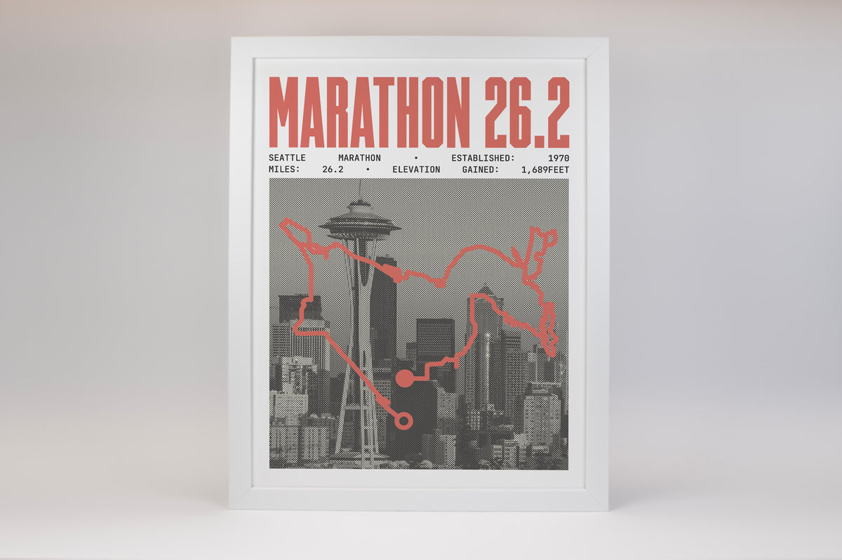 Seattle Marathon Poster