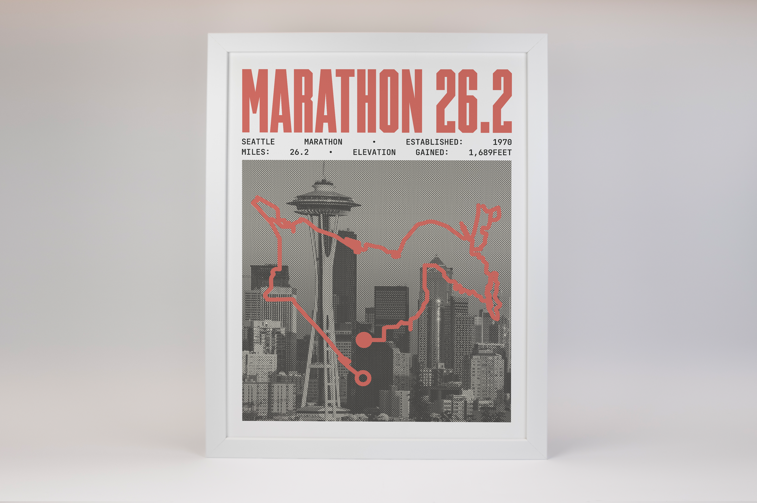 Seattle Marathon Poster