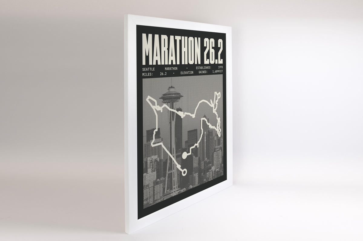 Seattle Marathon Poster