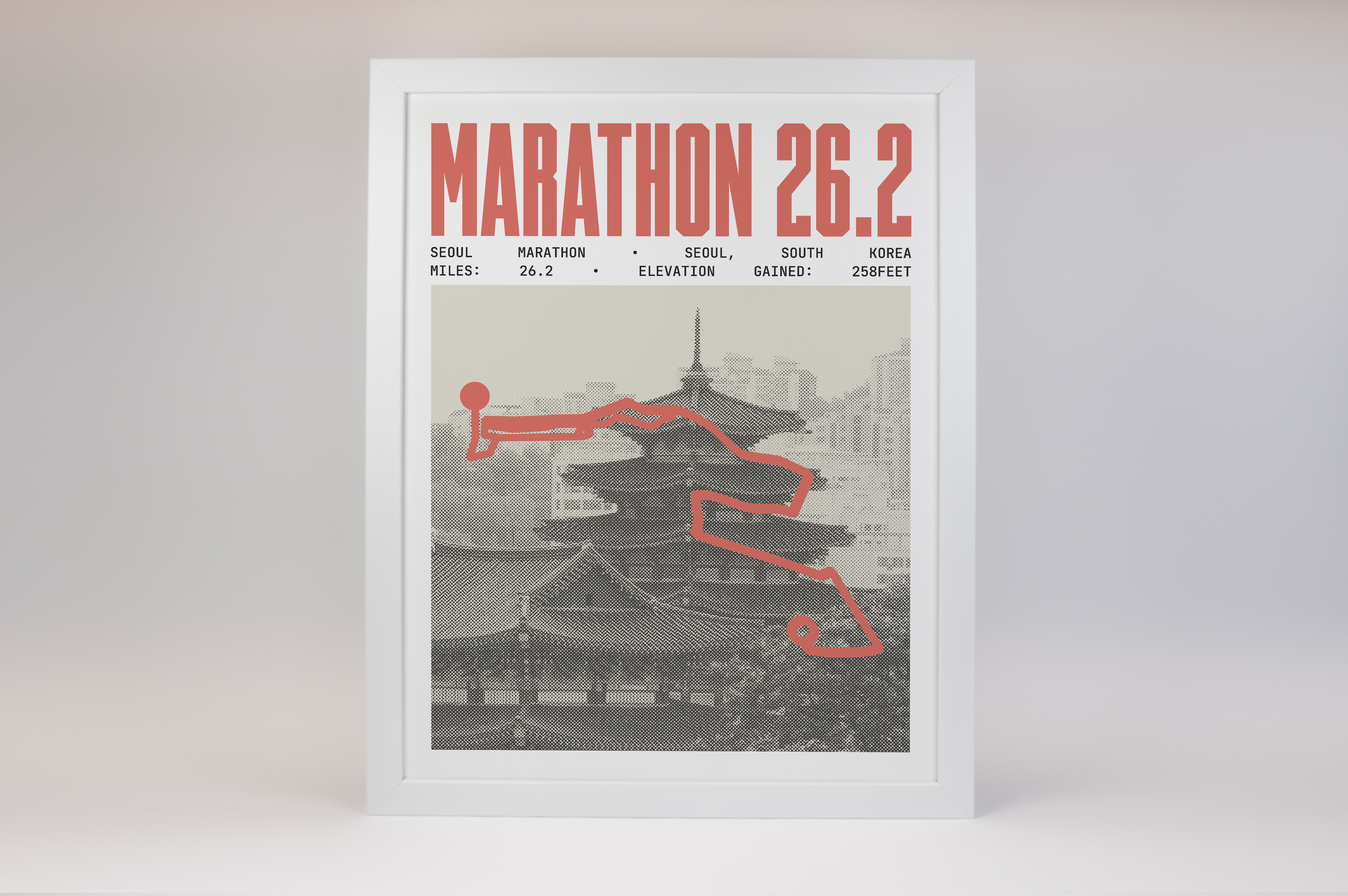 Seoul Marathon Poster