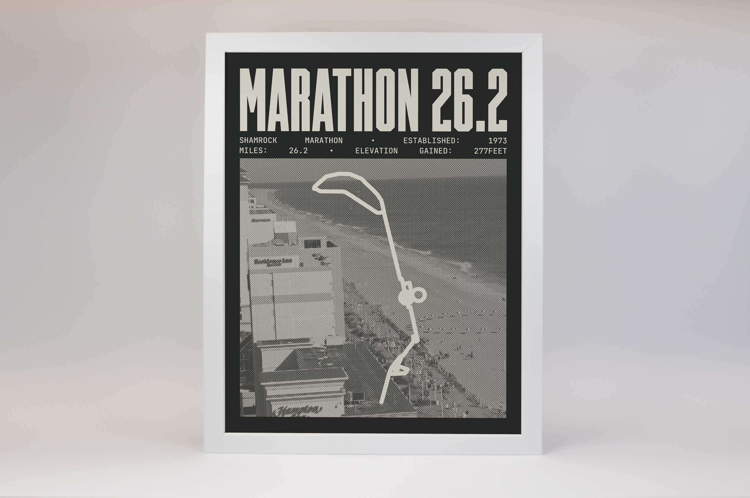 Shamrock Marathon Poster