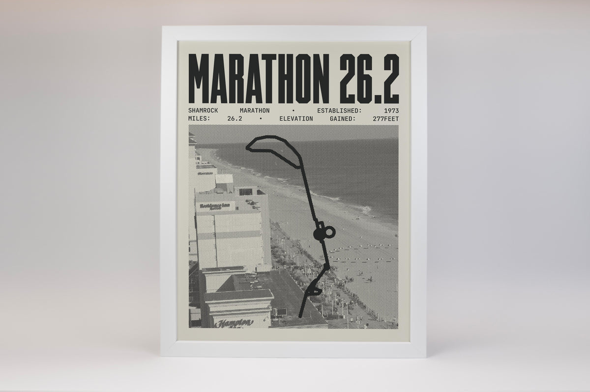 Shamrock Marathon Poster