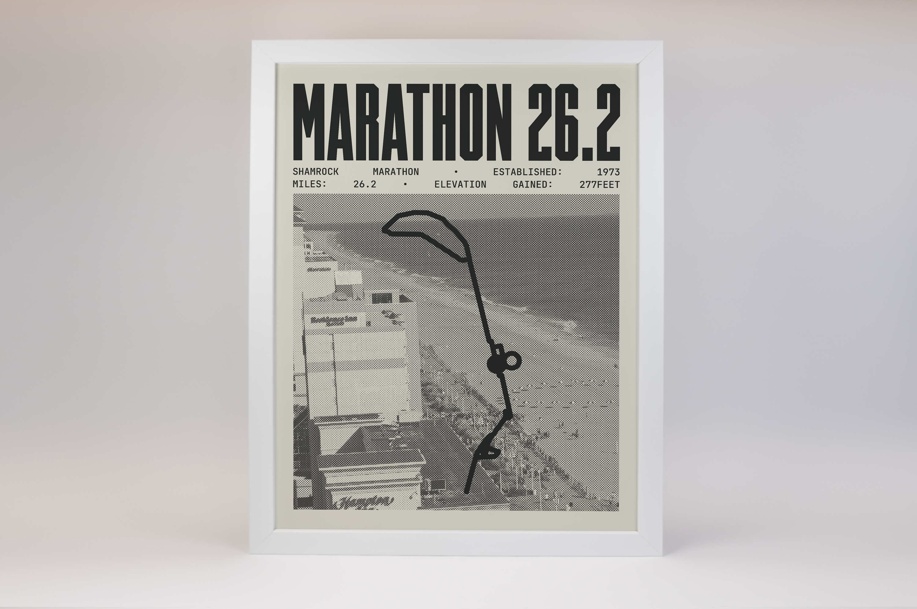 Shamrock Marathon Poster
