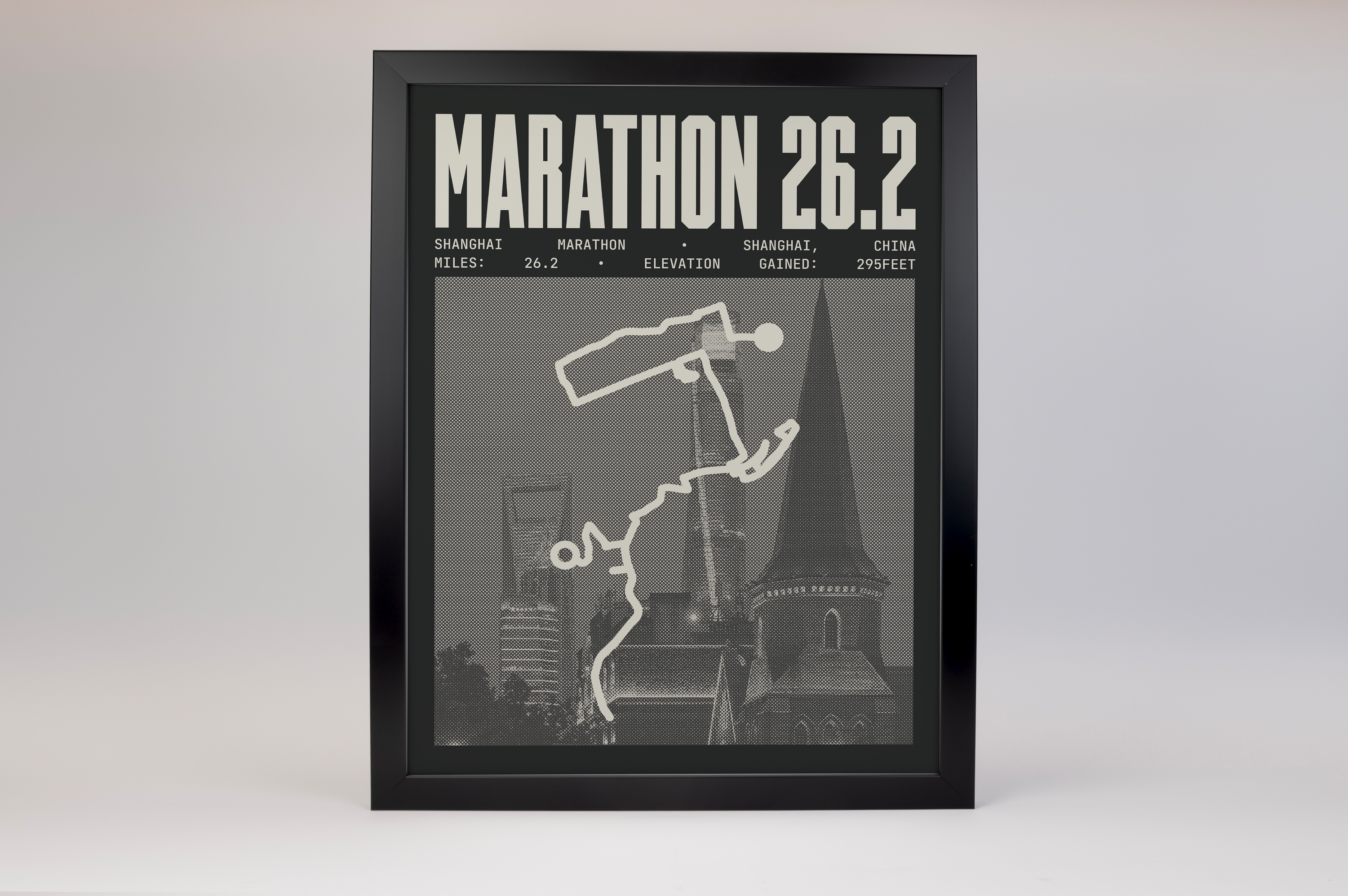 Shanghai Marathon Poster
