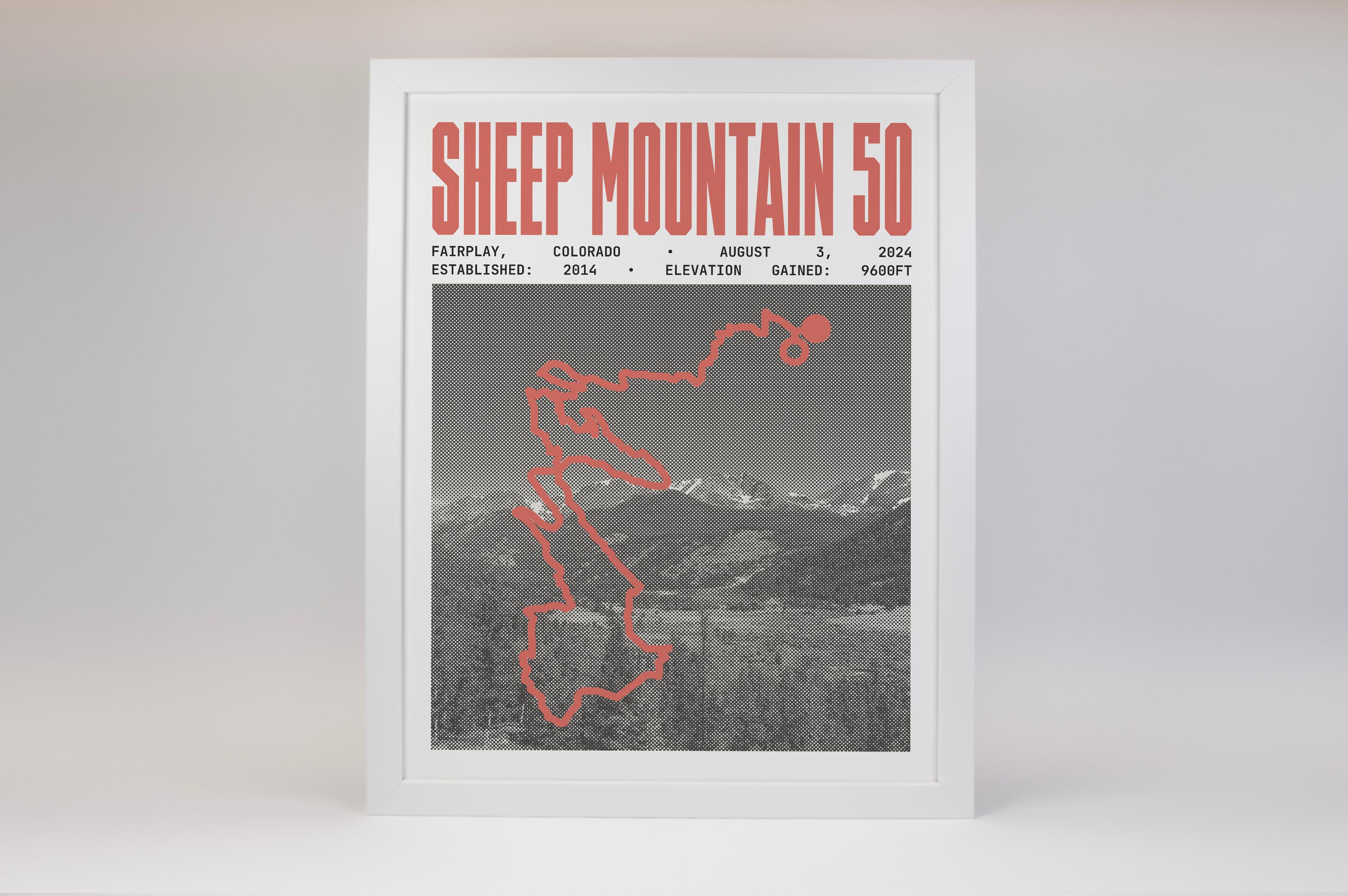 Sheep Mountain 50 Endurance Run Poster