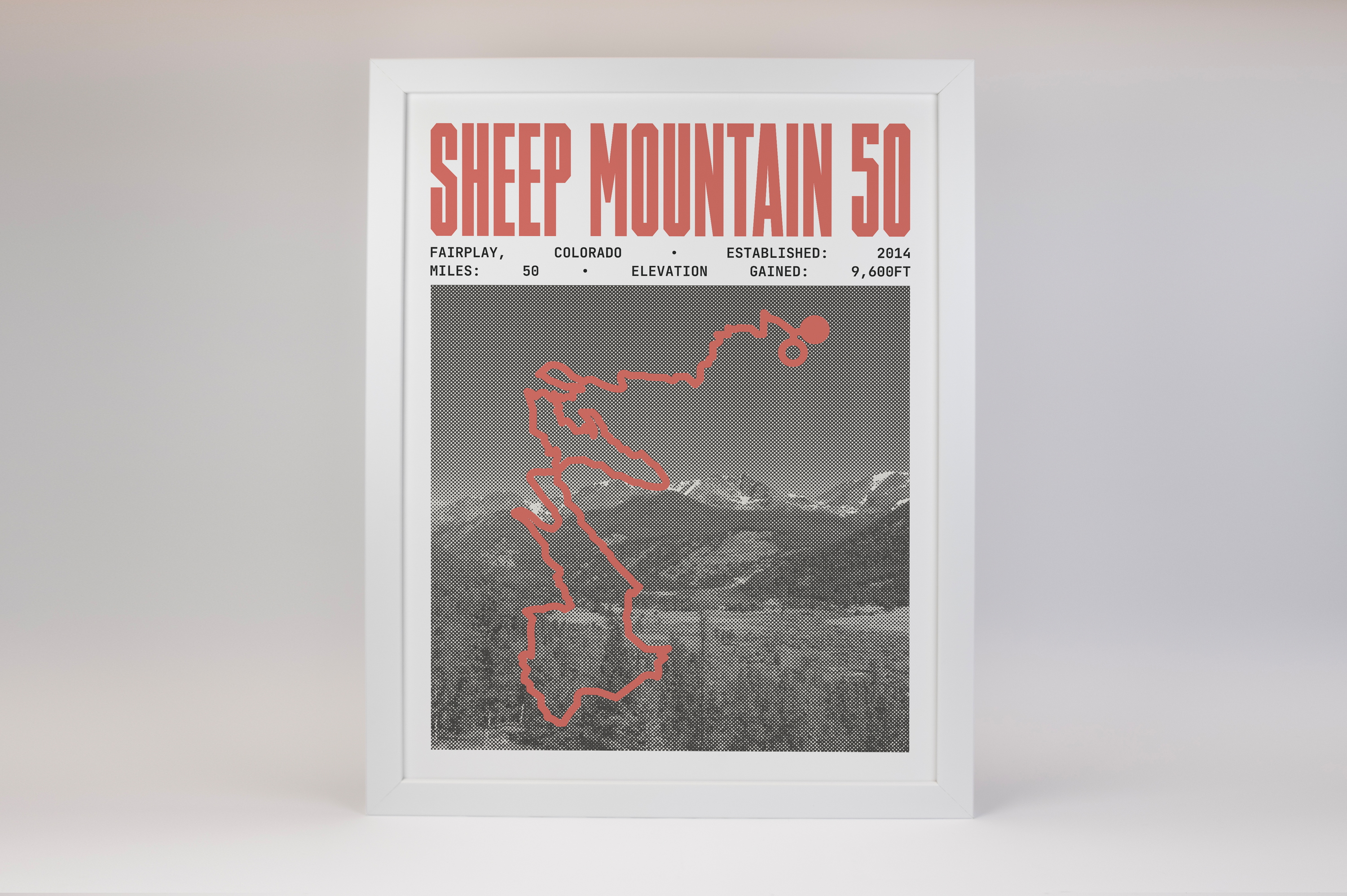 Sheep Mountain 50 Endurance Run Poster