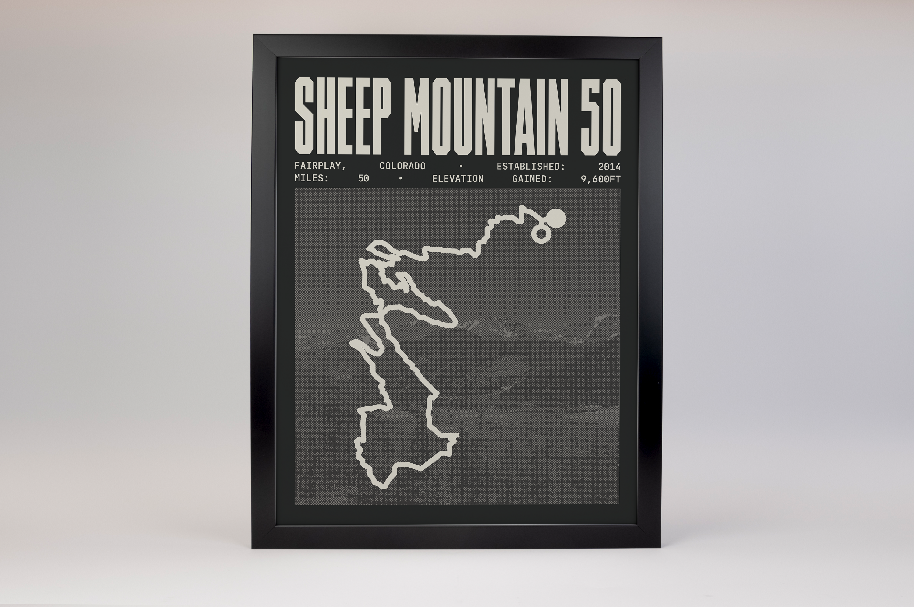 Sheep Mountain 50 Endurance Run Poster