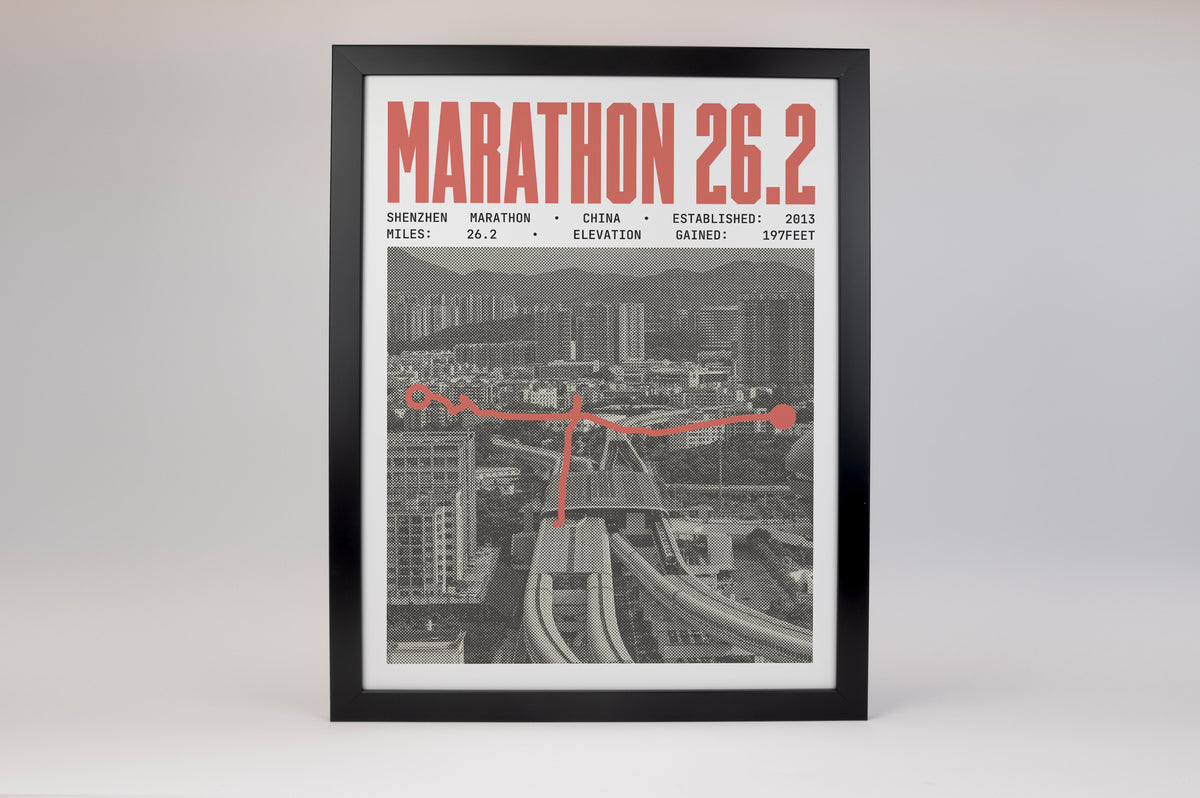Shenzhen Marathon Poster