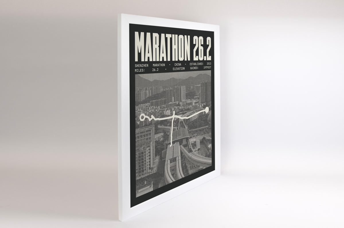 Shenzhen Marathon Poster
