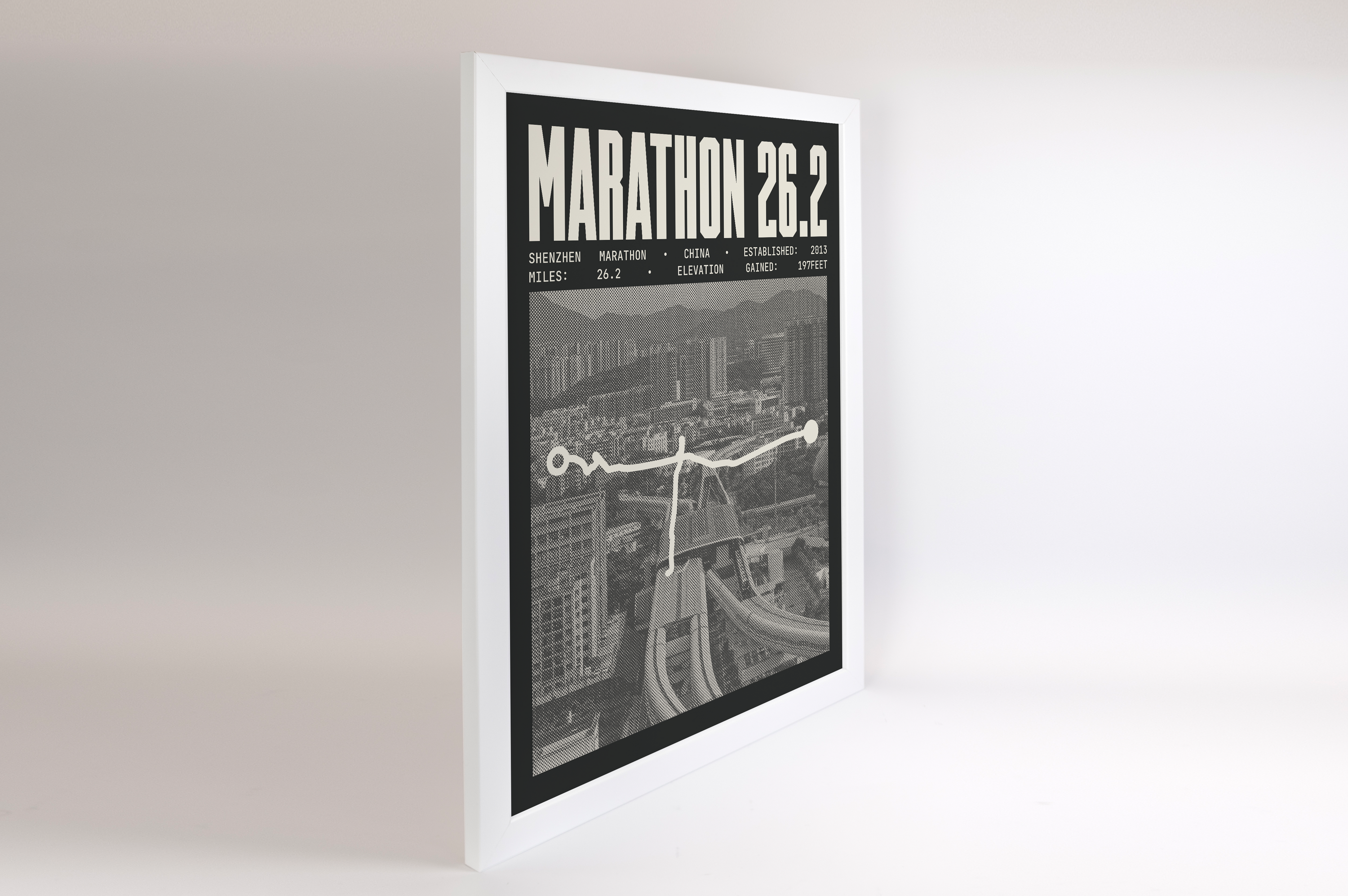 Shenzhen Marathon Poster