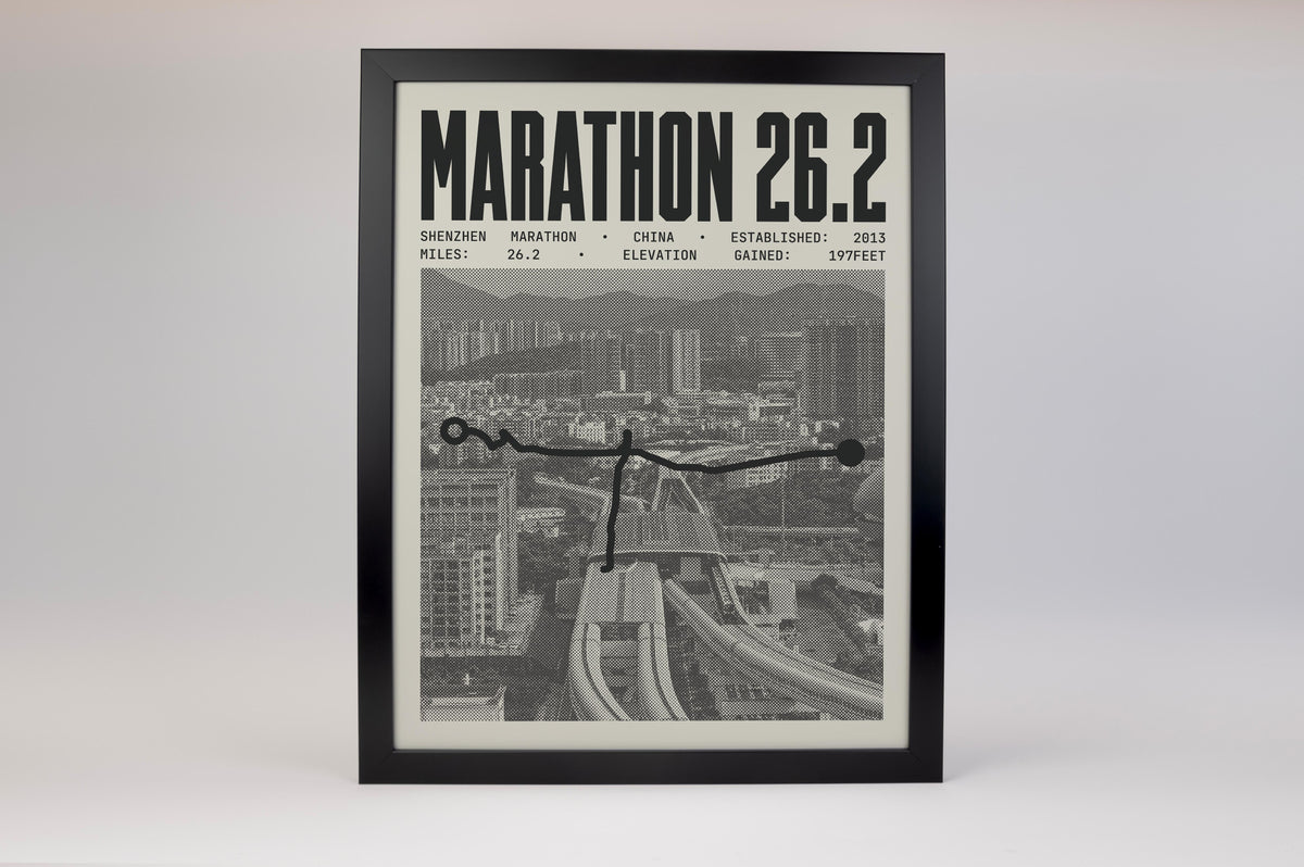 Shenzhen Marathon Poster