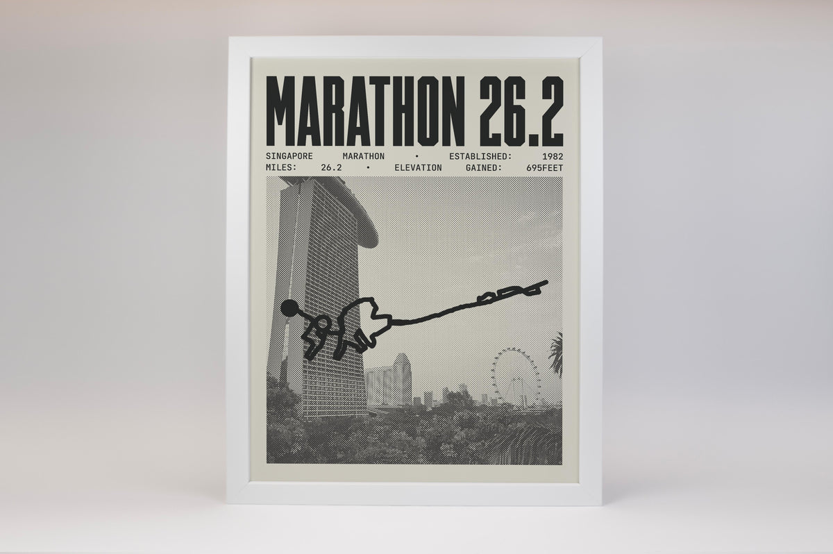 Singapore Marathon Poster