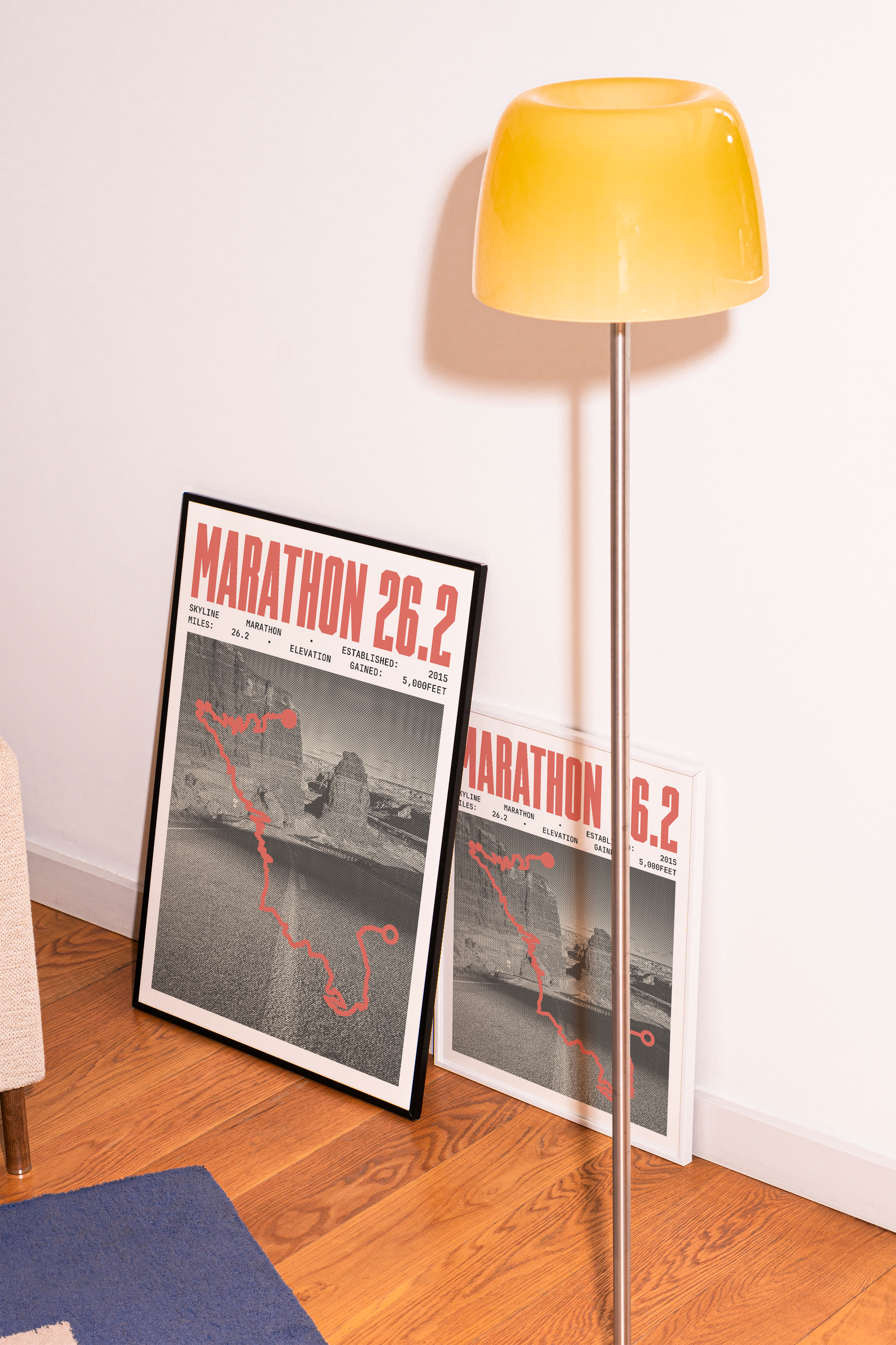 Skyline Marathon Poster