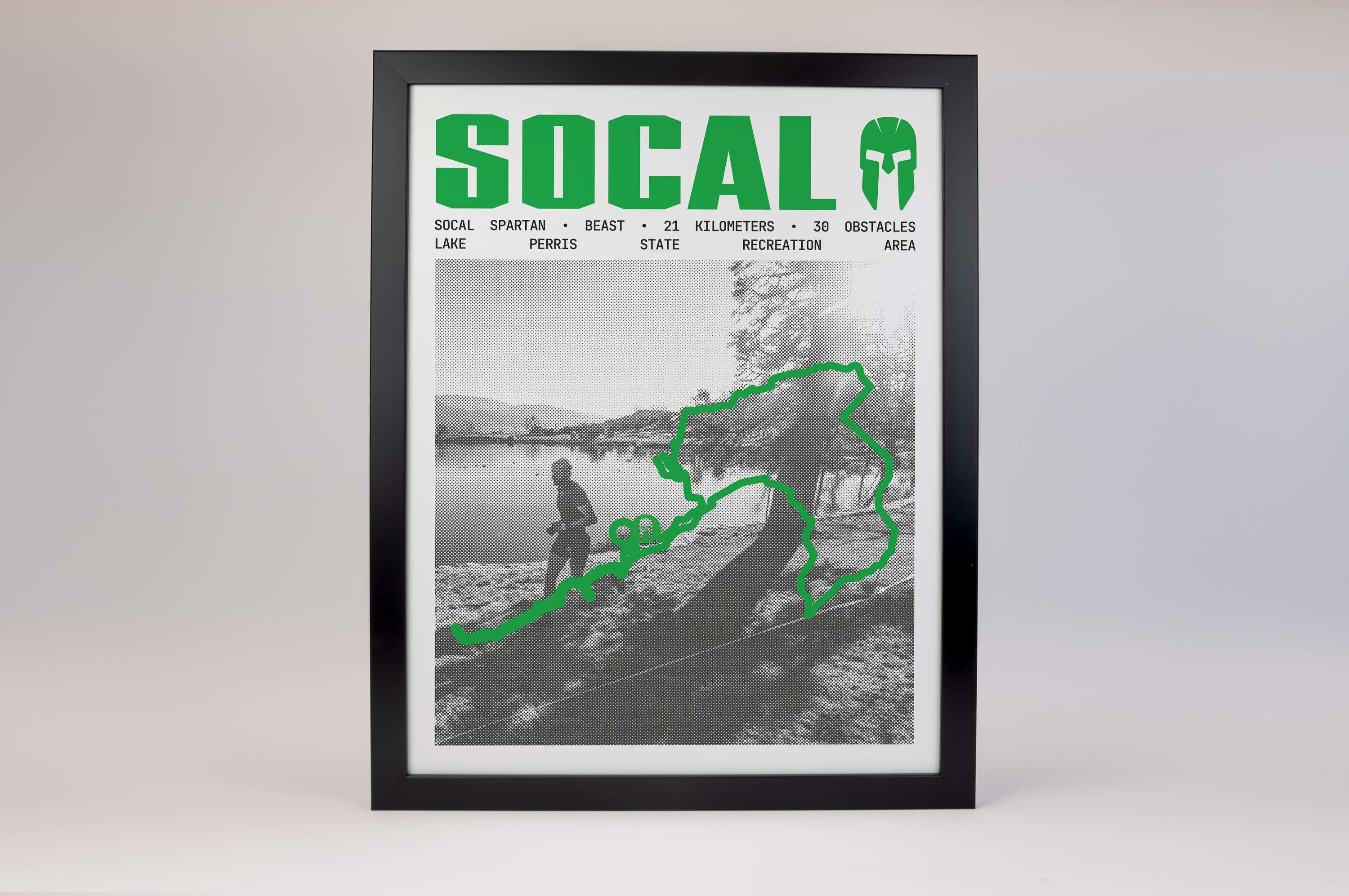 SoCal Spartan-Beast Poster