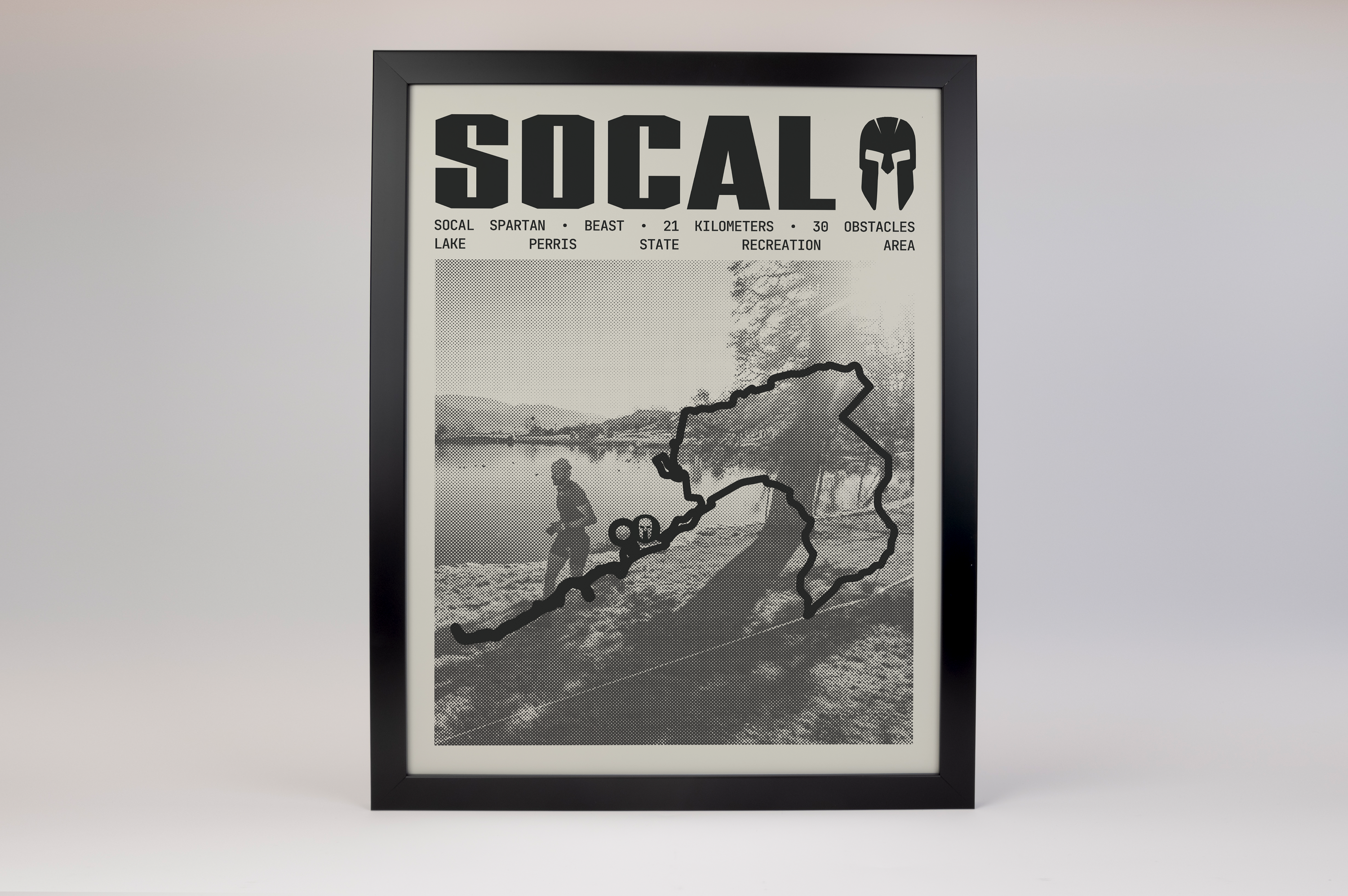 SoCal Spartan-Beast Poster