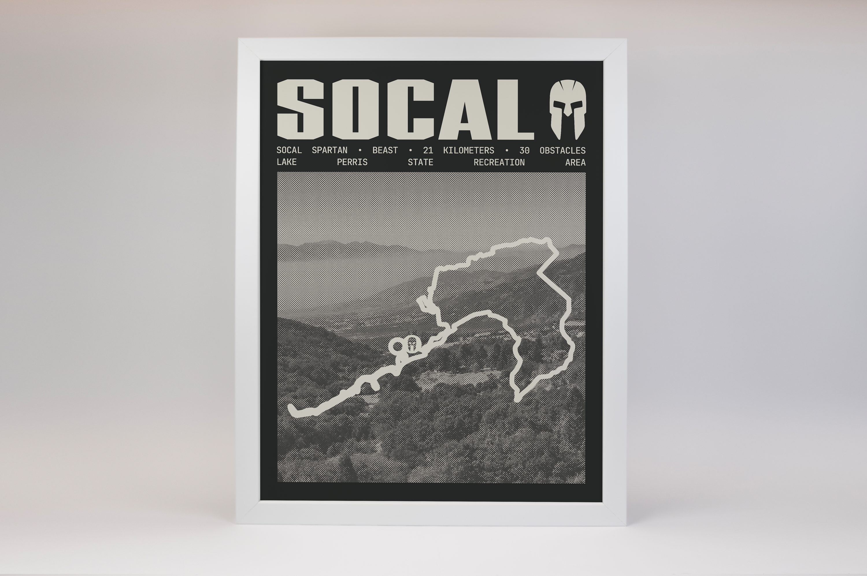 SoCal Spartan-Beast V2 Poster