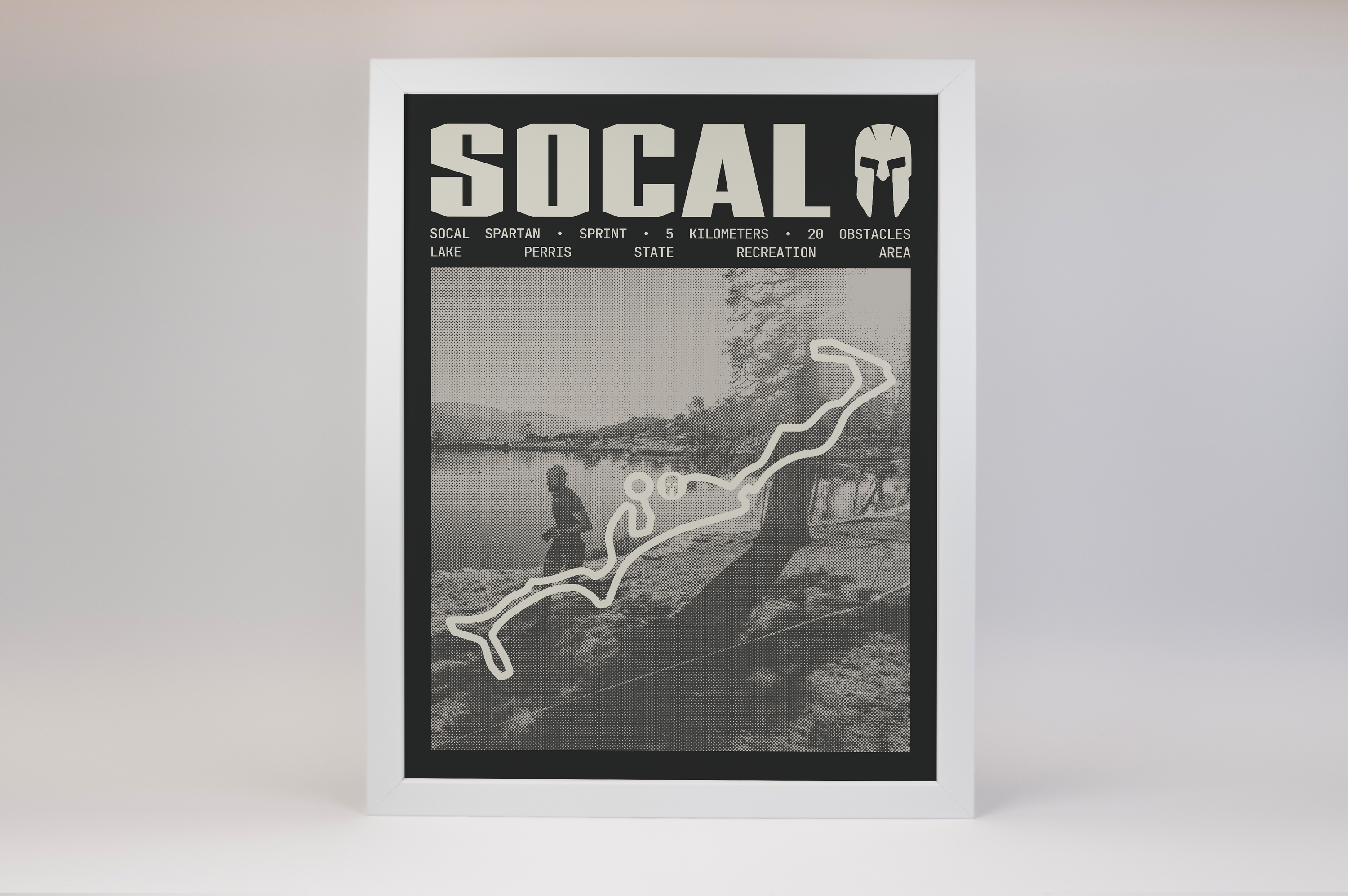 SoCal Spartan-Sprint Poster
