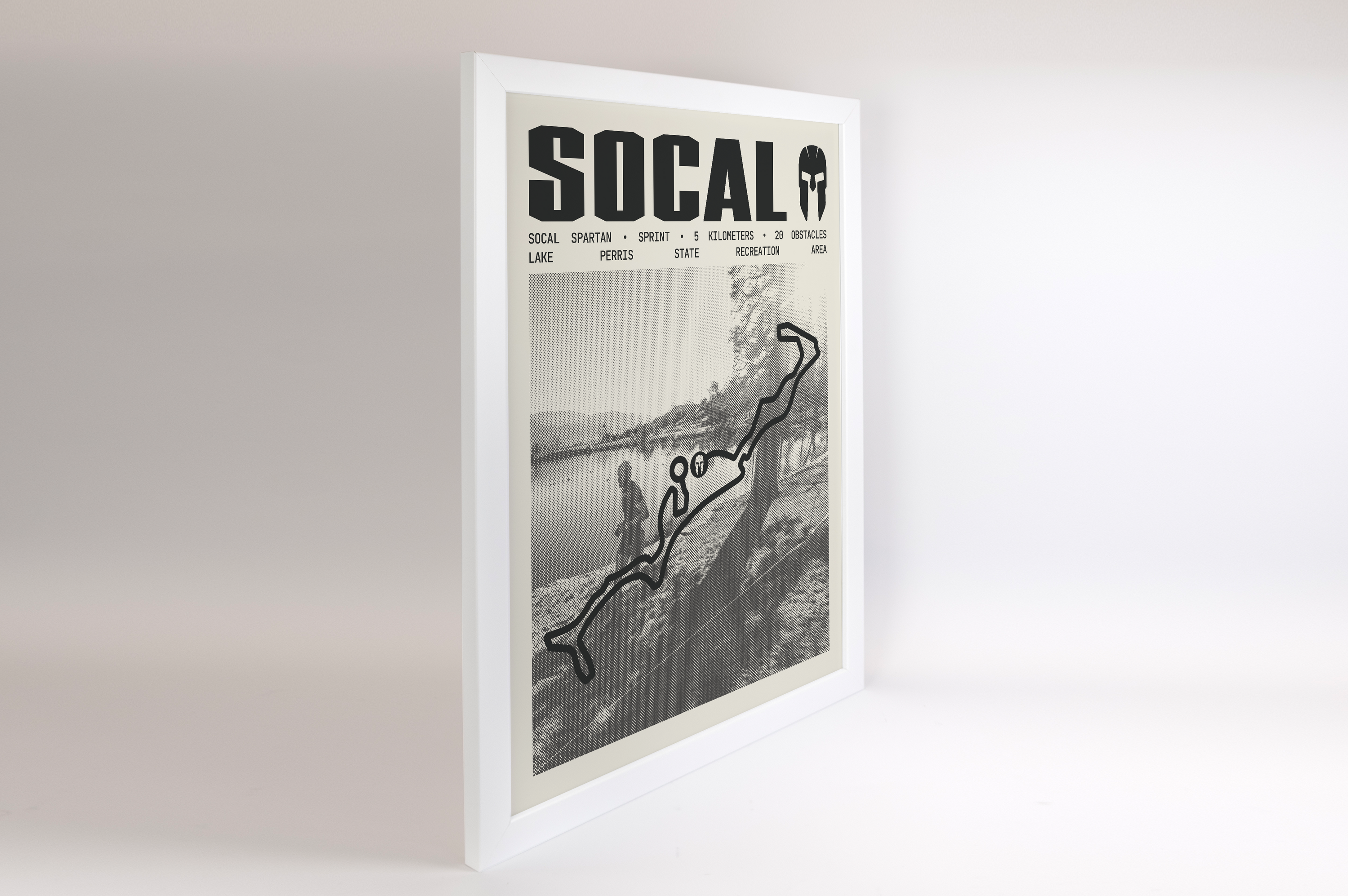 SoCal Spartan-Sprint Poster