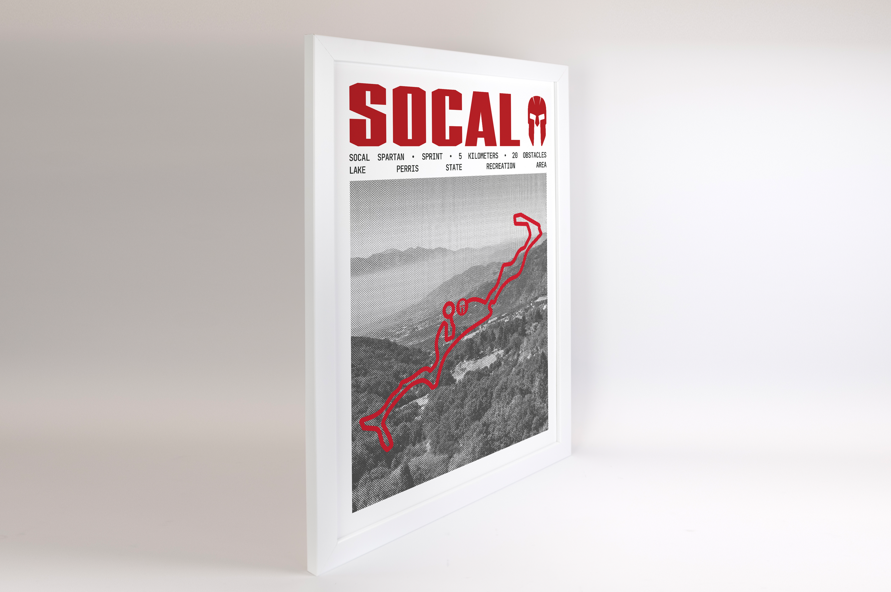 SoCal Spartan-Sprint V2 Poster