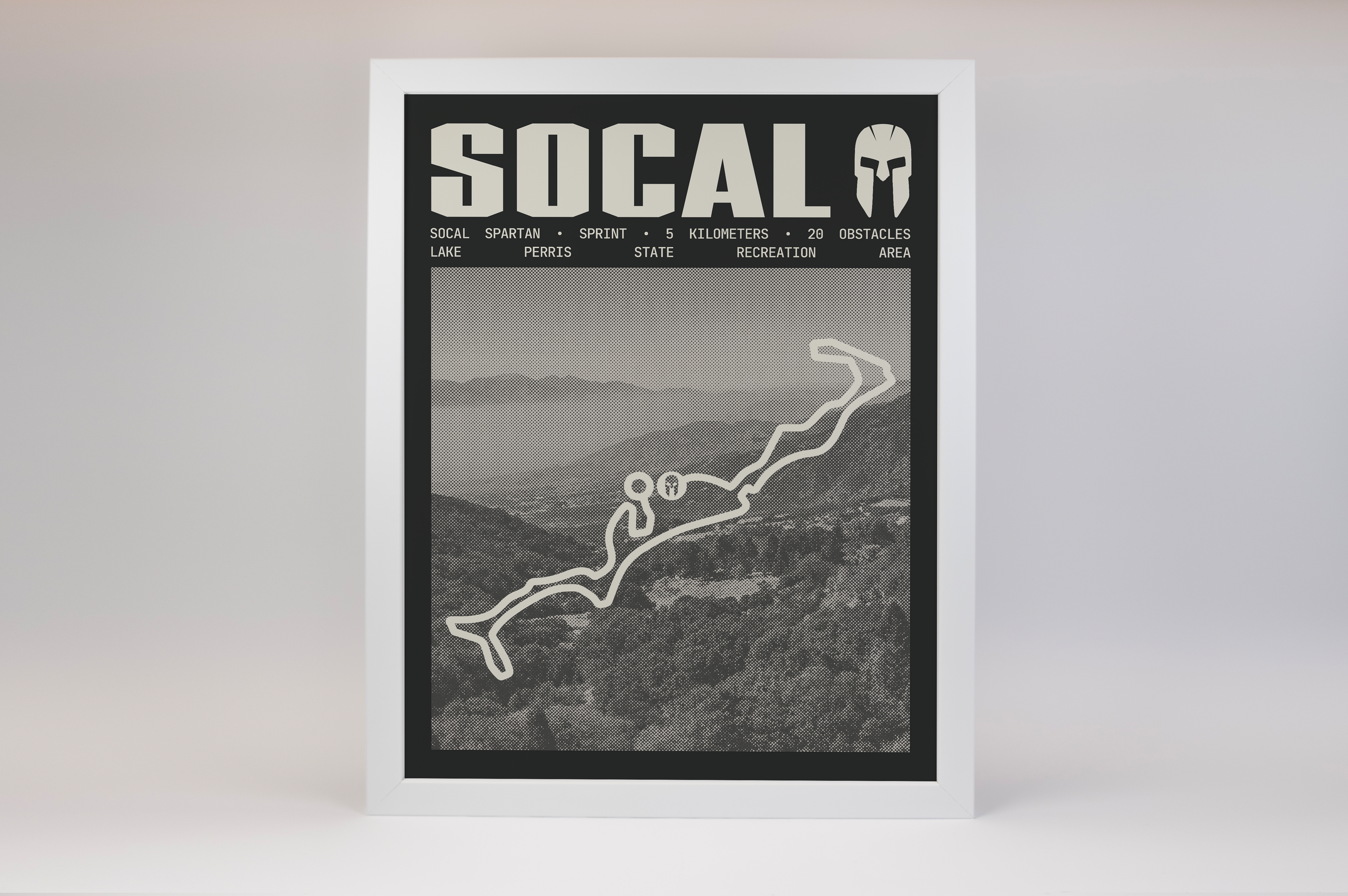 SoCal Spartan-Sprint V2 Poster