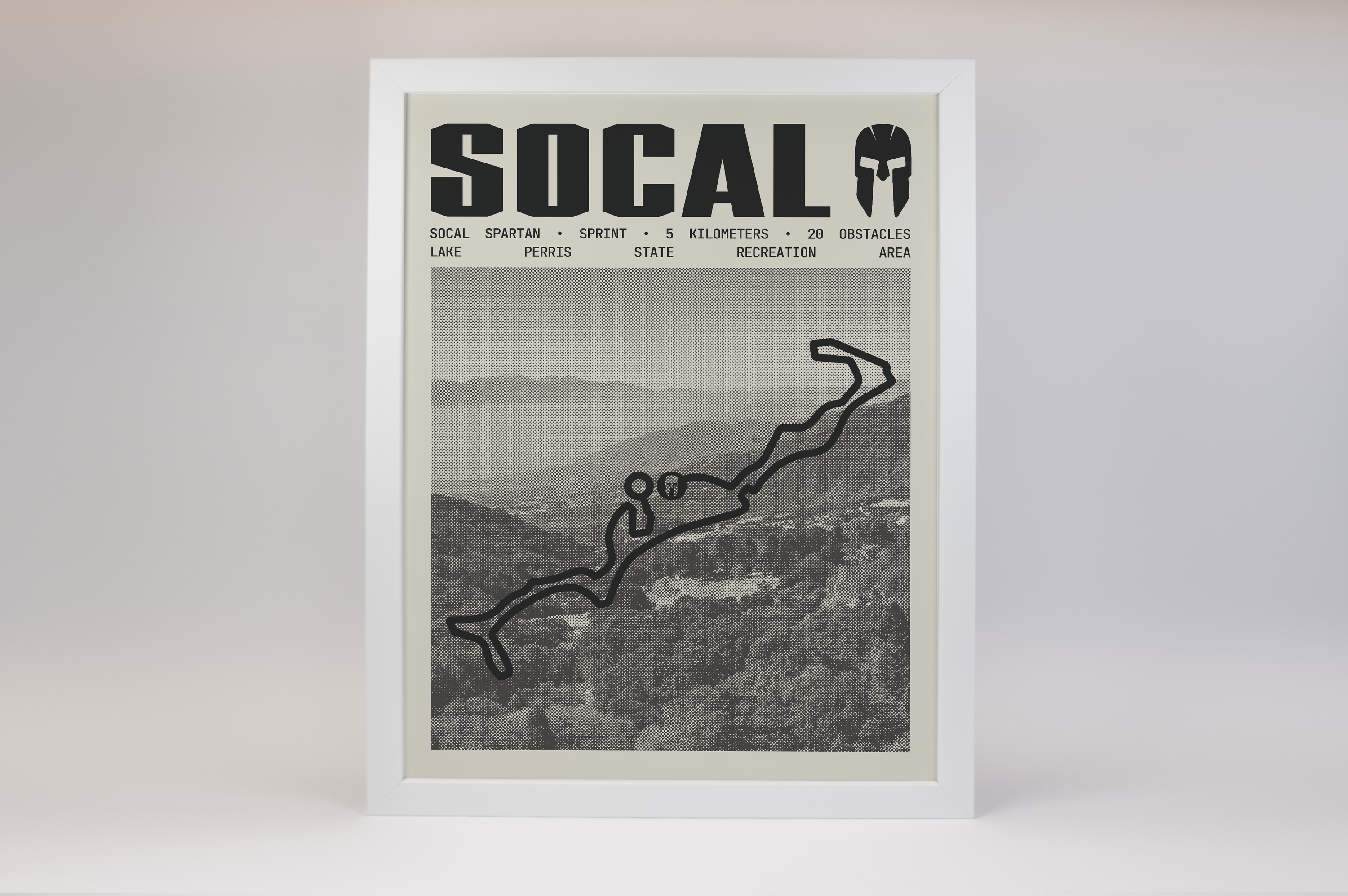 SoCal Spartan-Sprint V2 Poster