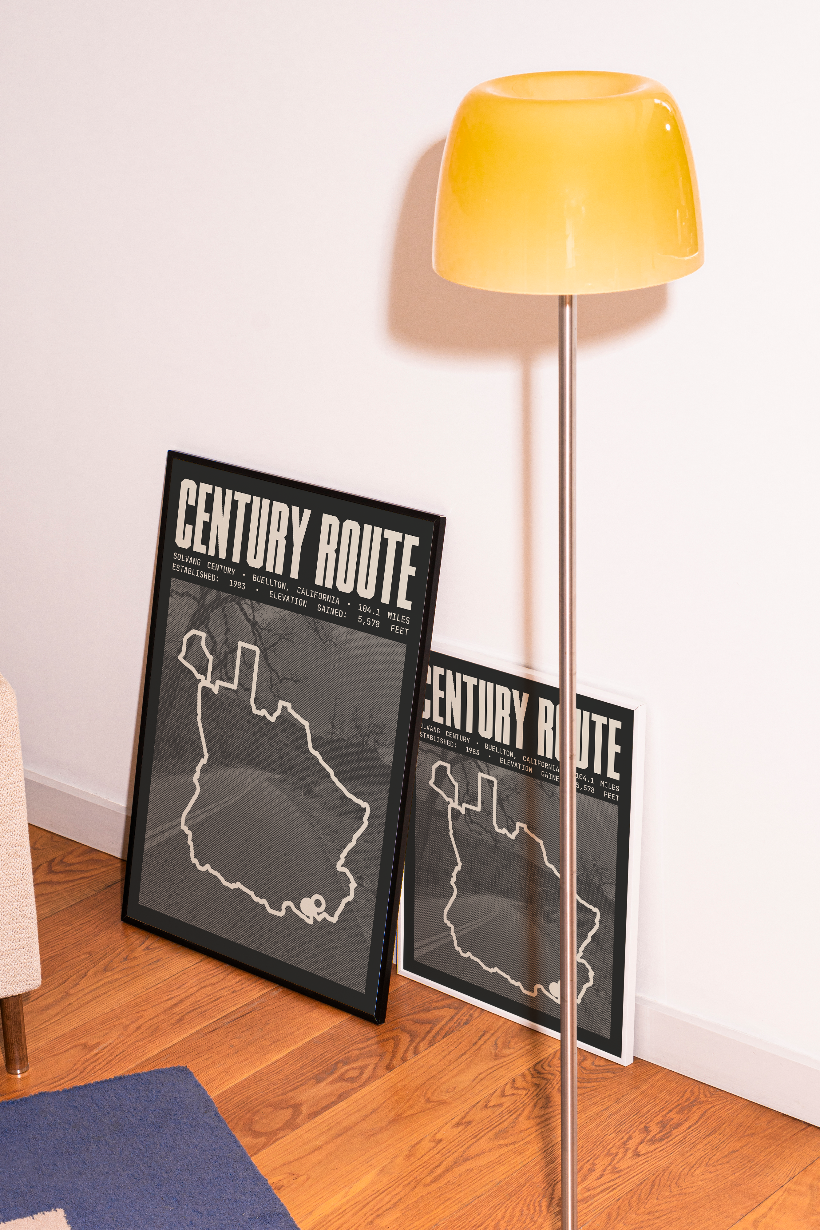 Solvang Century - Century Route Poster