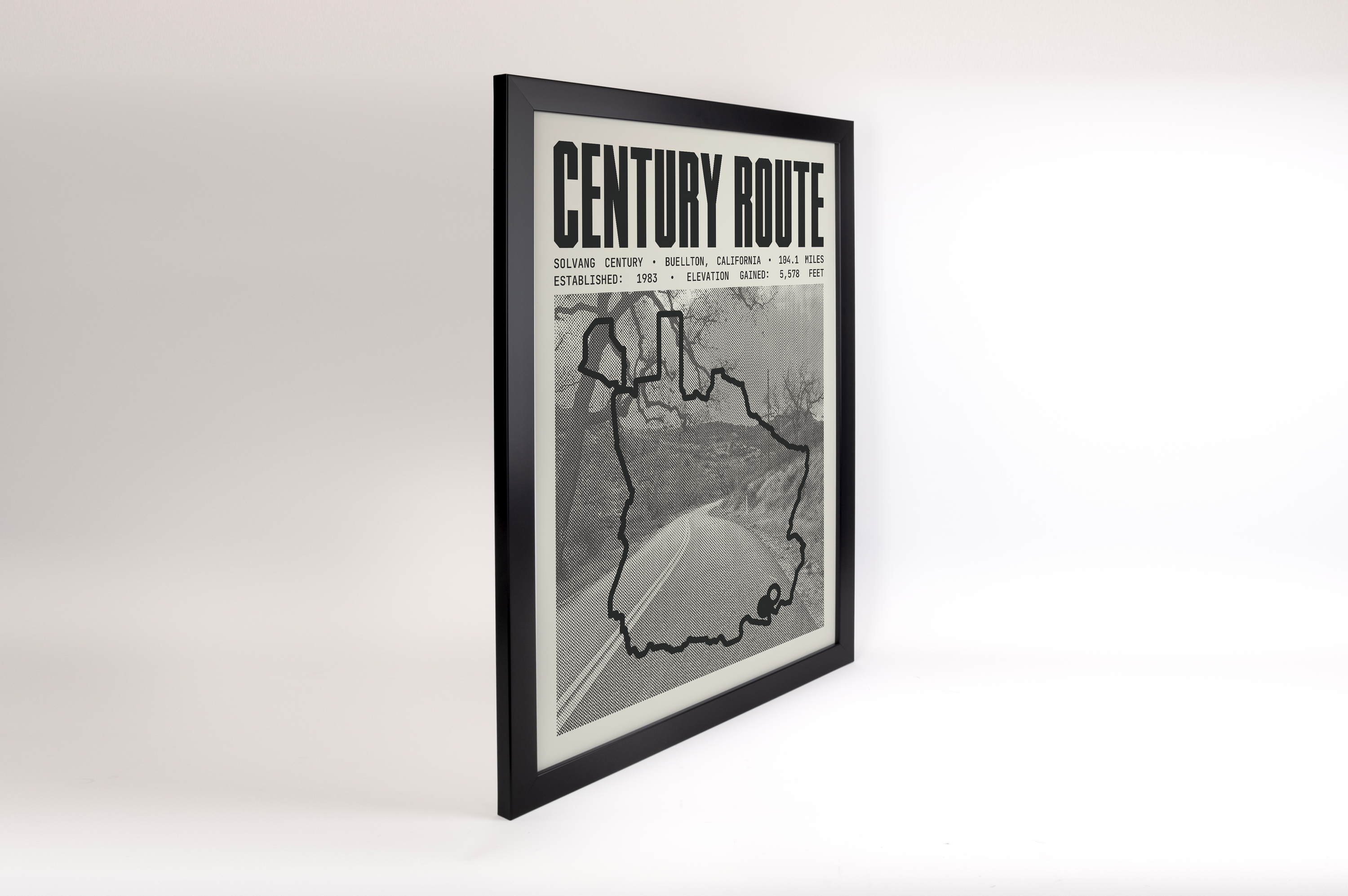 Solvang Century - Century Route Poster