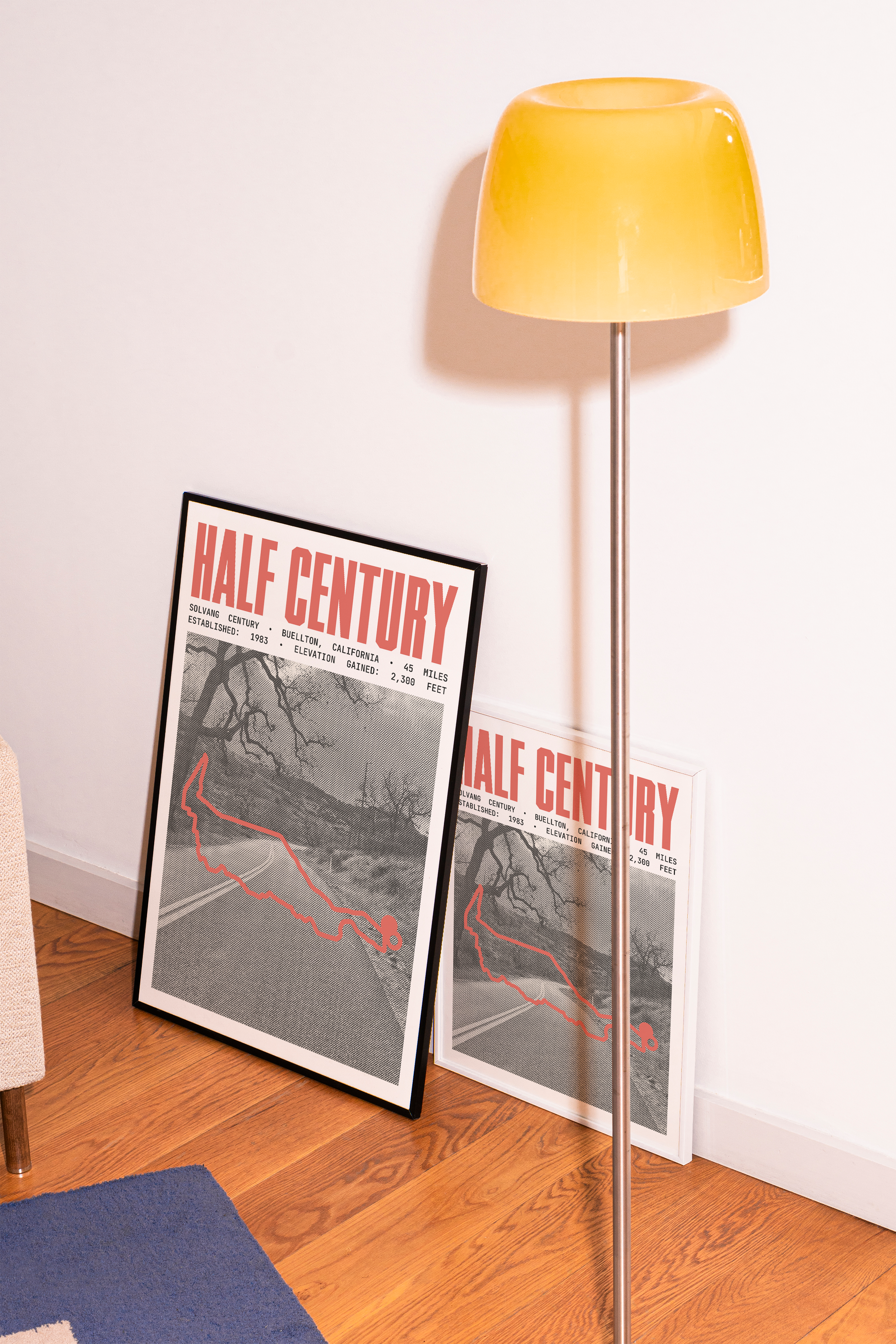 Solvang Century - Half Century Route Poster