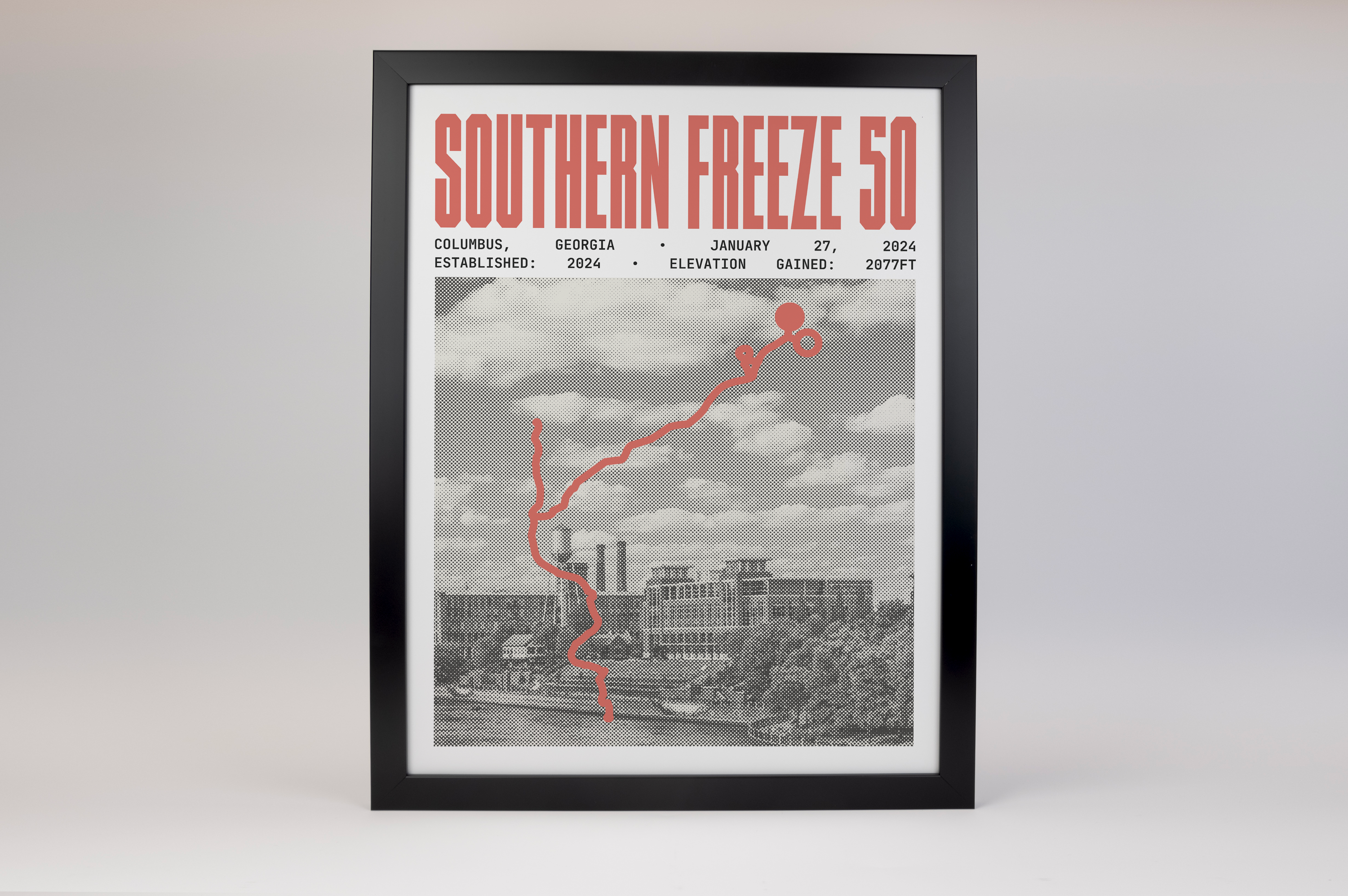 Southern Freeze 50 Endurance Run Poster