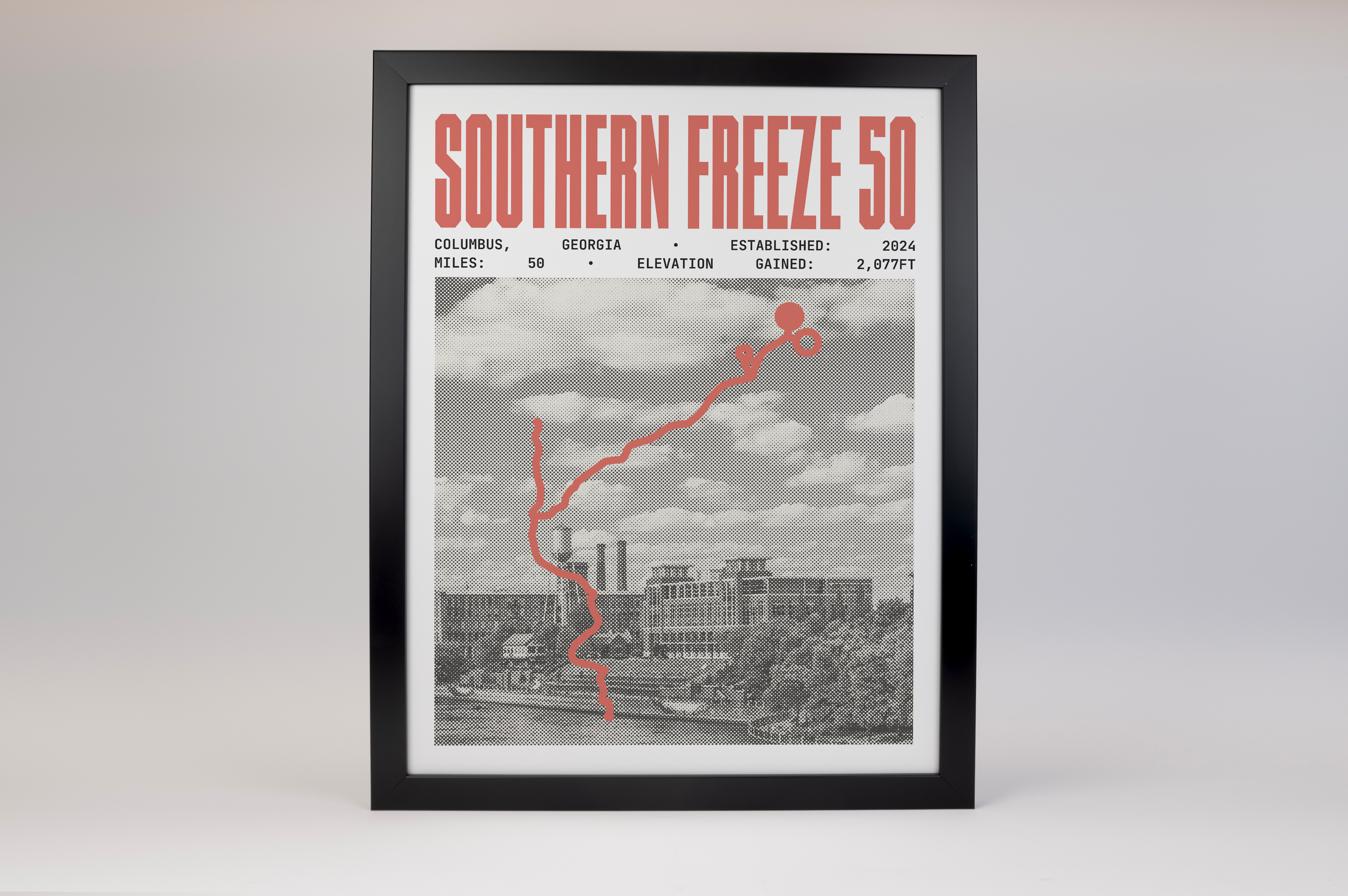 Southern Freeze 50 Endurance Run Poster