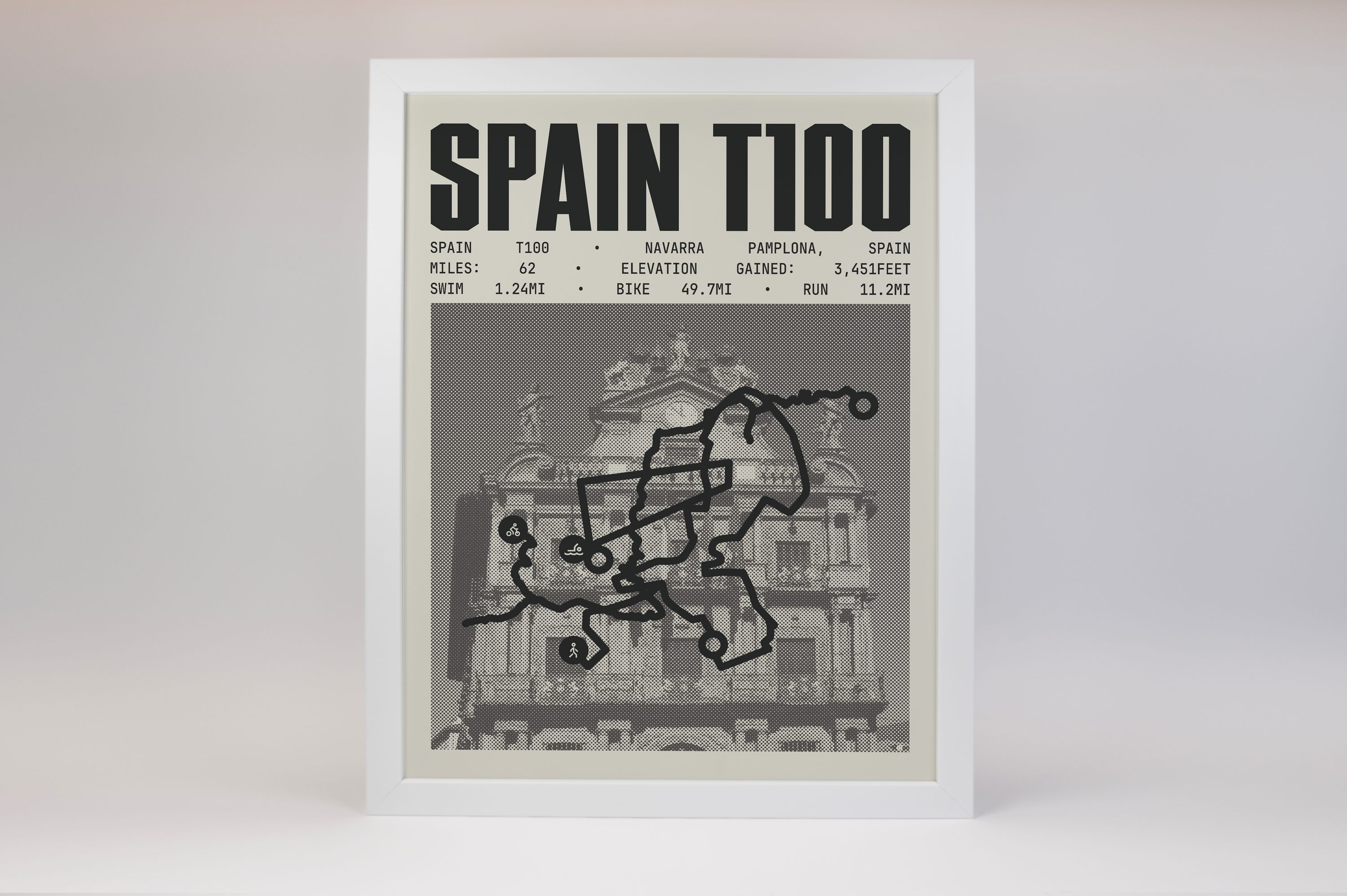 Spain T100 Poster
