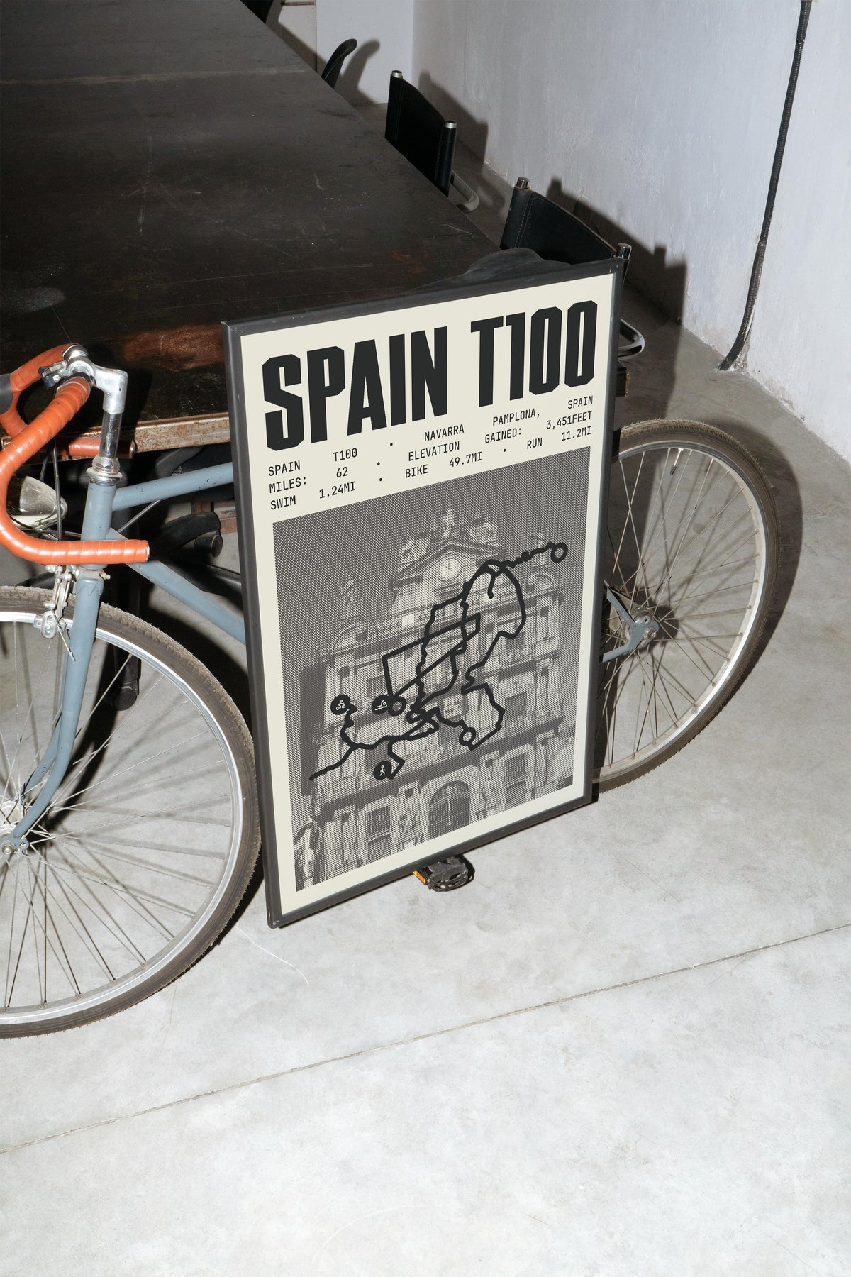 Spain T100 Poster