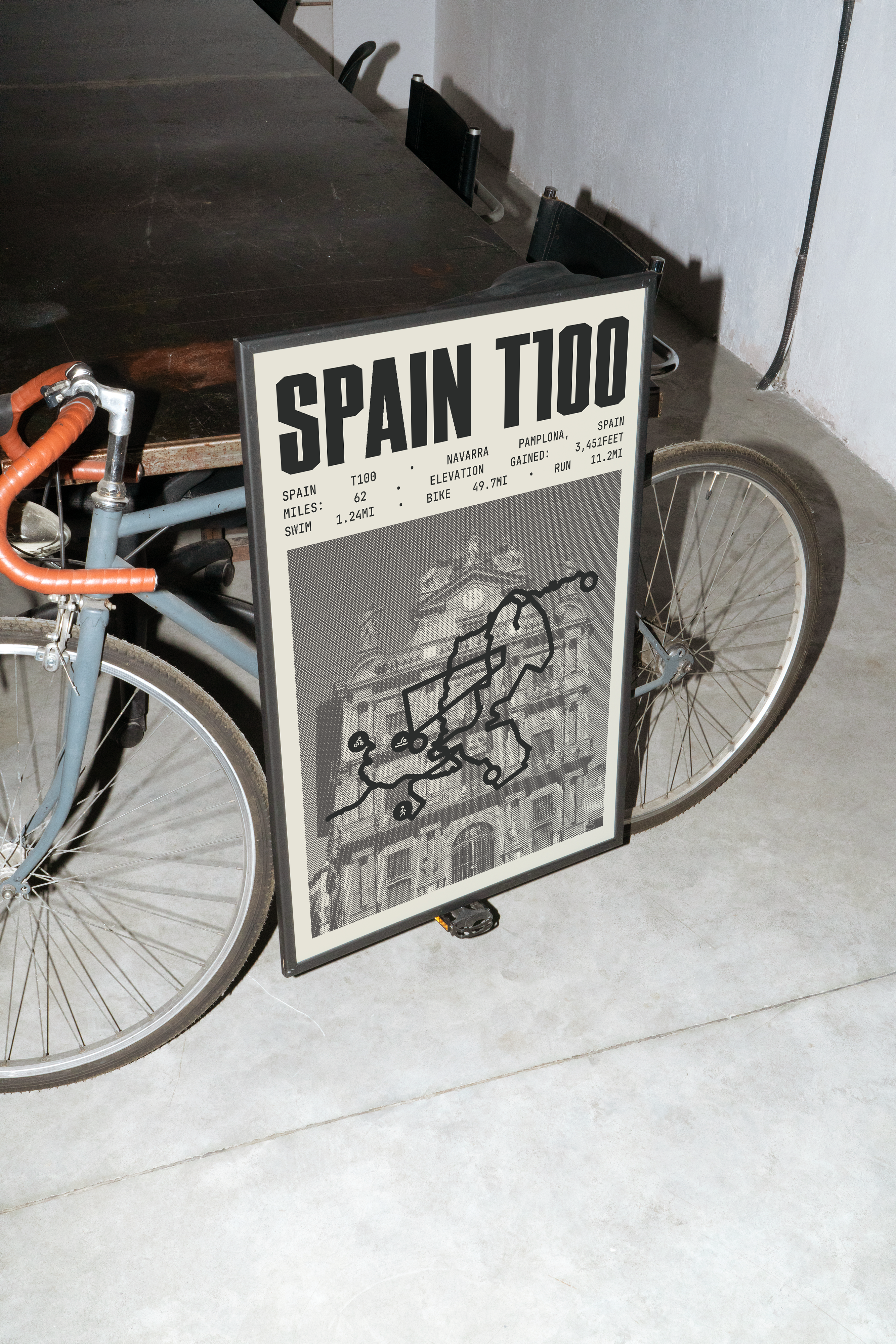 Spain T100 Poster