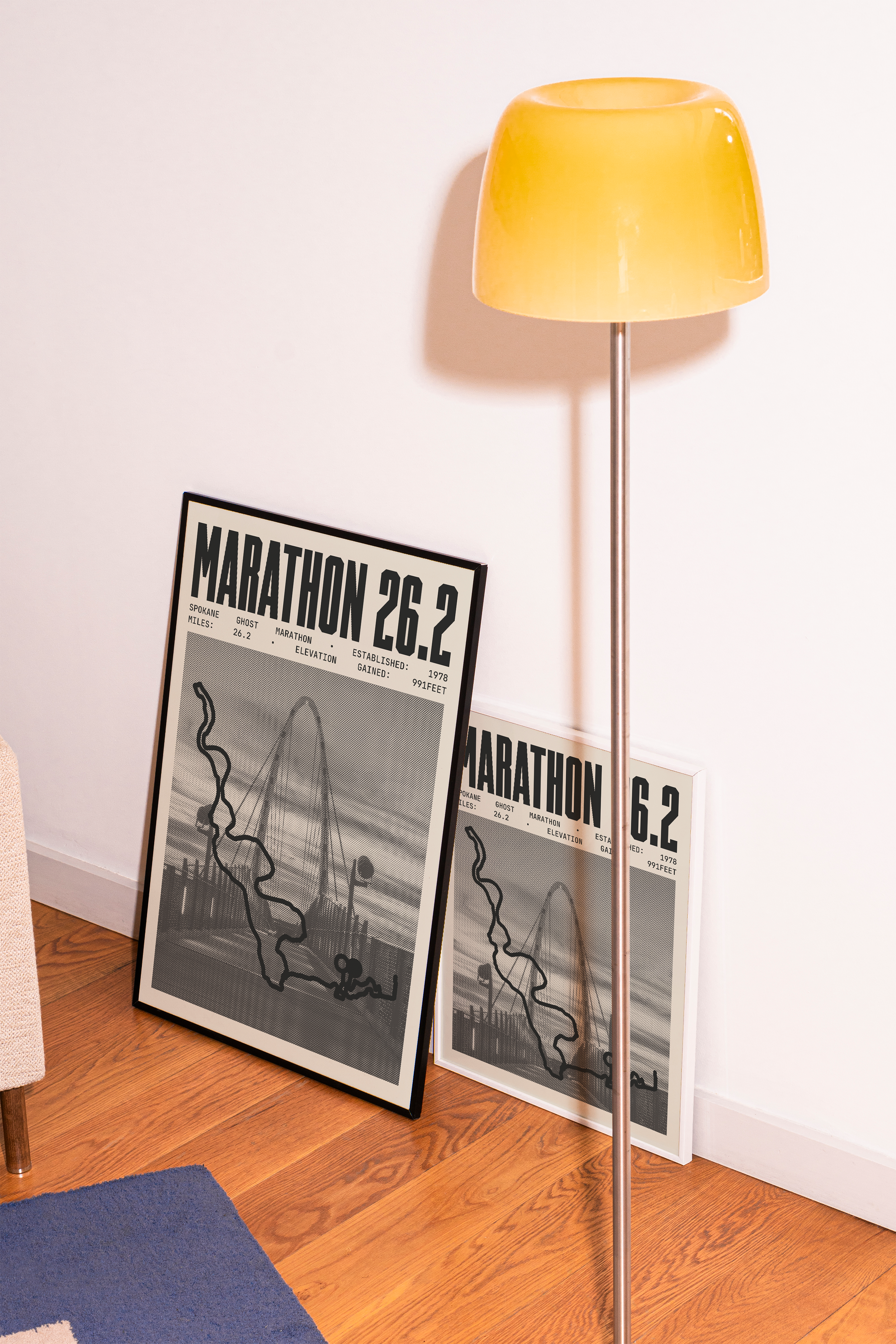 Spokane Ghost Marathon Poster