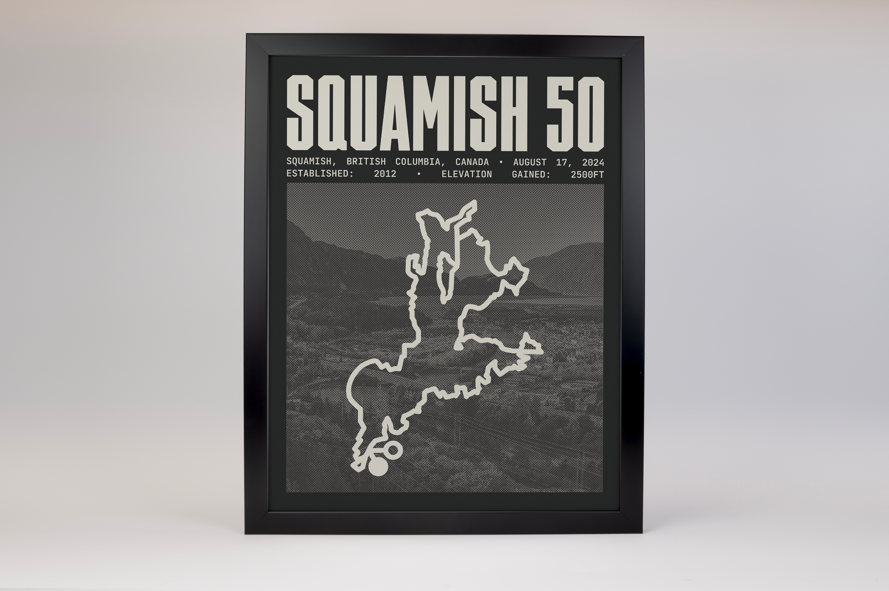 Squamish 50 Endurance Run Poster