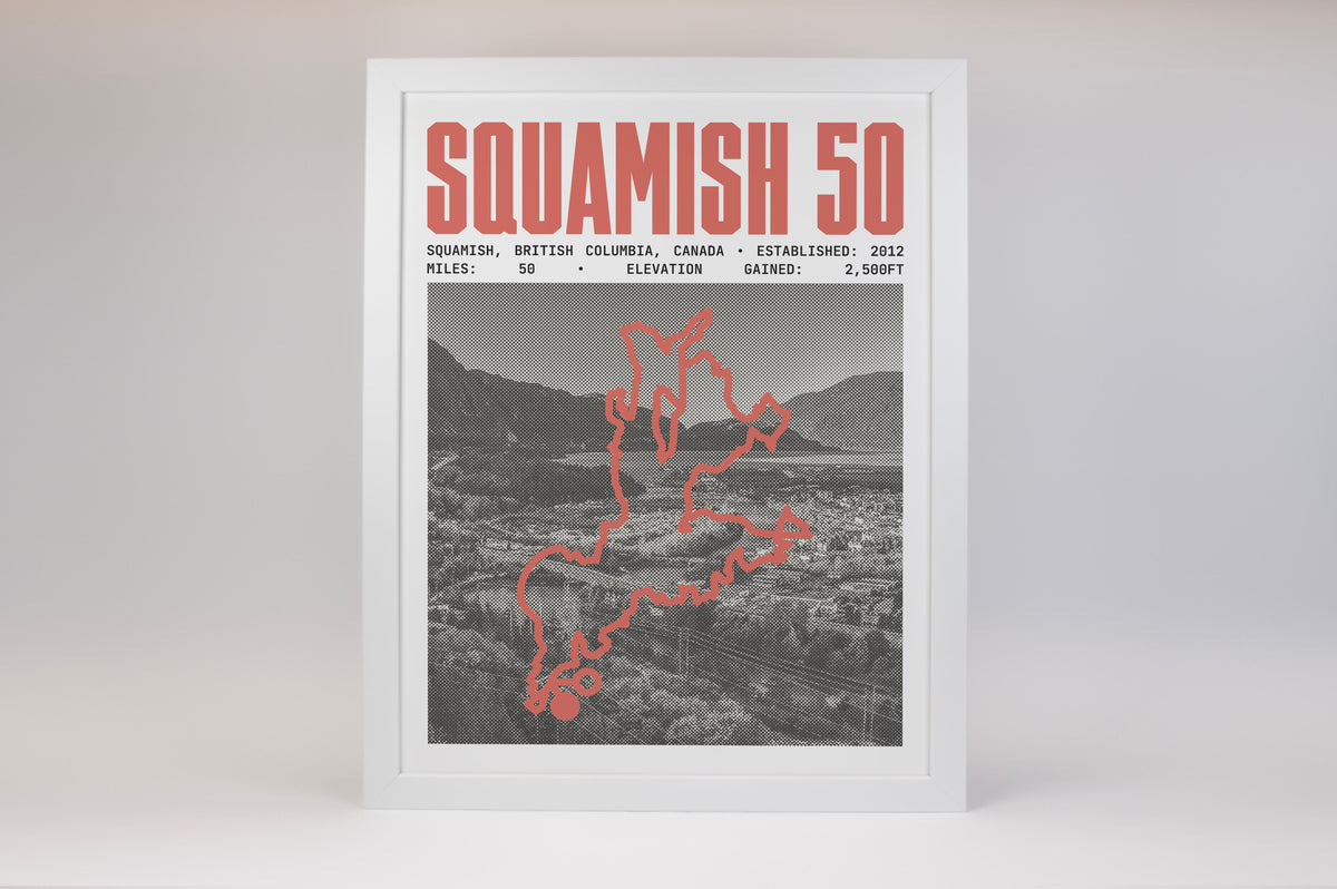 Squamish 50 Endurance Run Poster