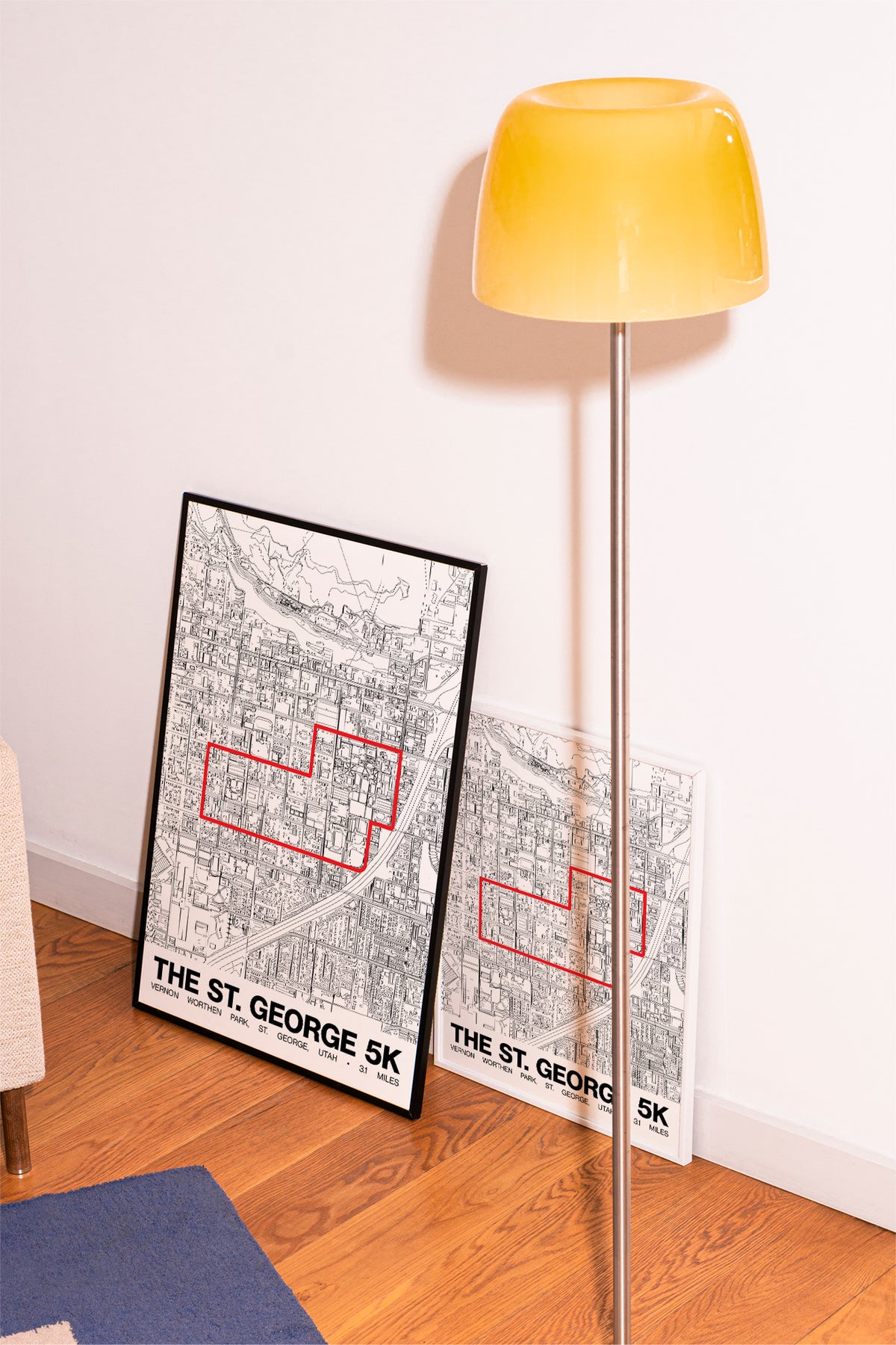 St. George 5K Poster - Grid Style