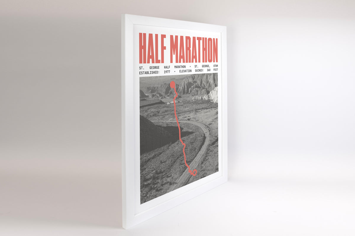 St. George Half Marathon Poster