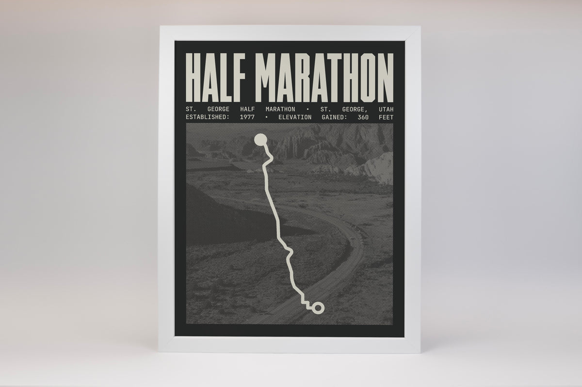 St. George Half Marathon Poster
