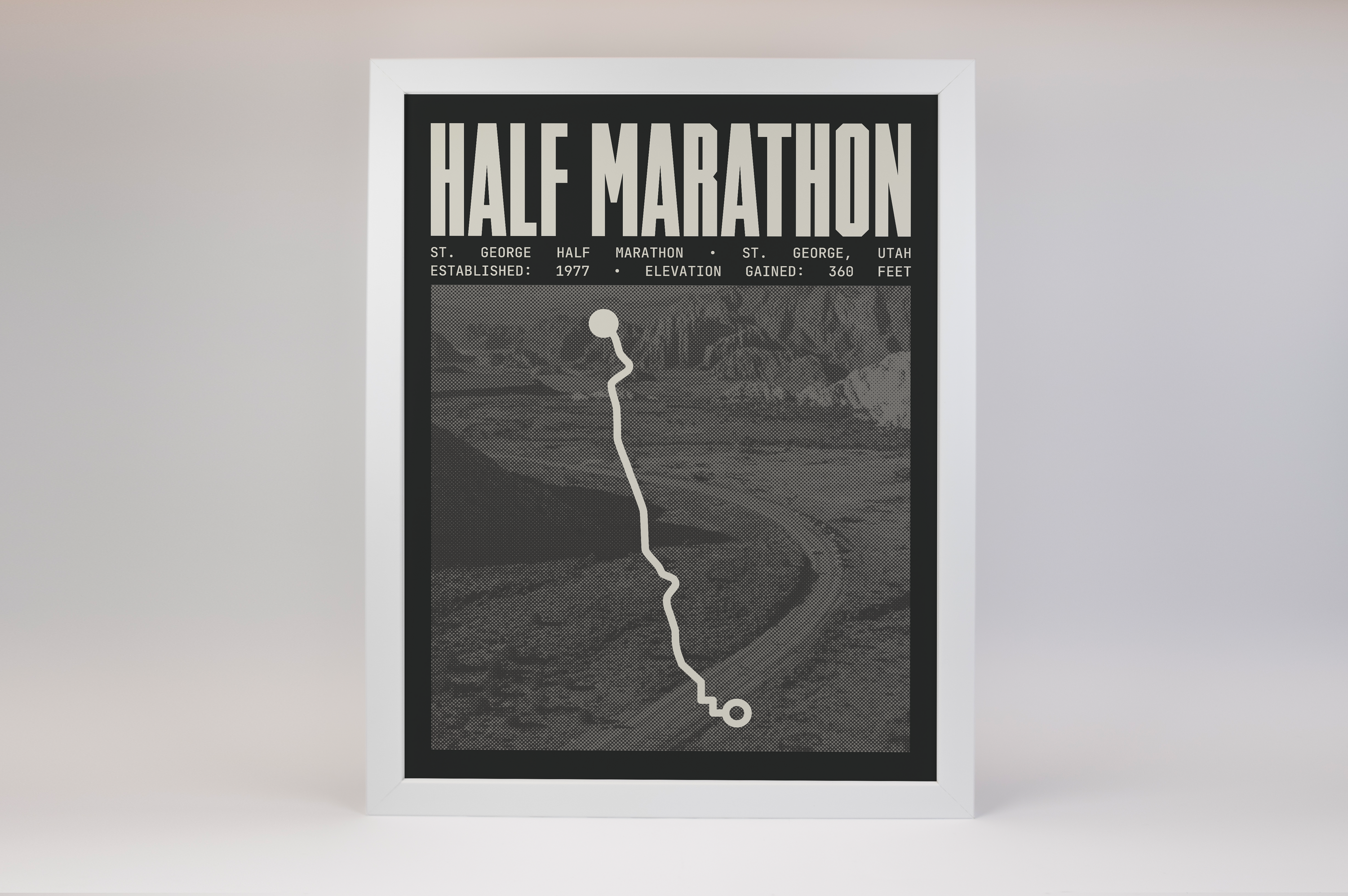 St. George Half Marathon Poster