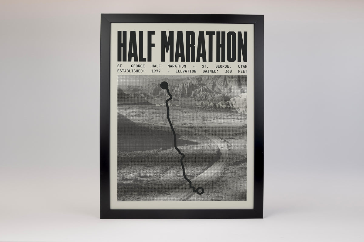 St. George Half Marathon Poster