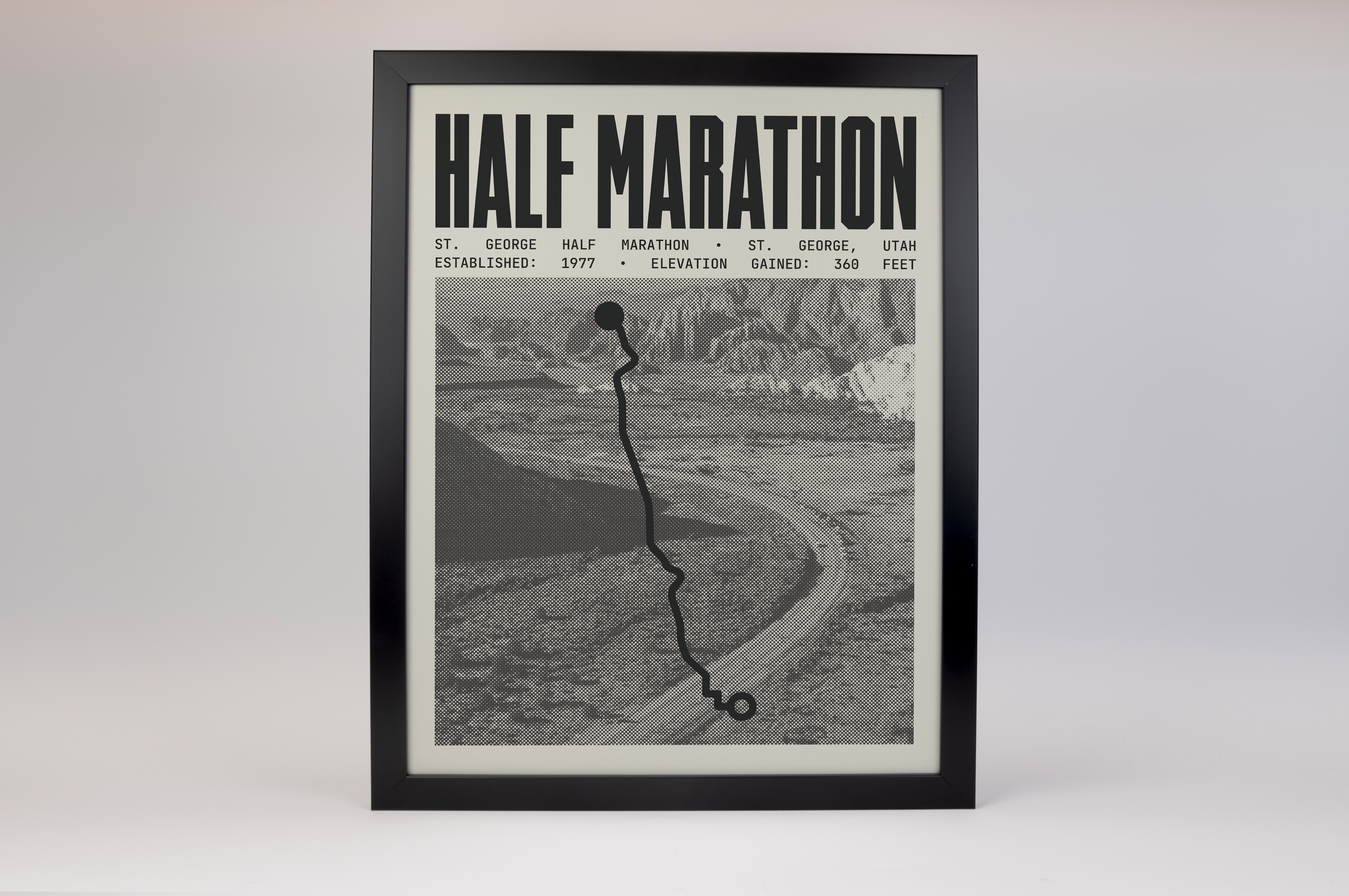 St. George Half Marathon Poster