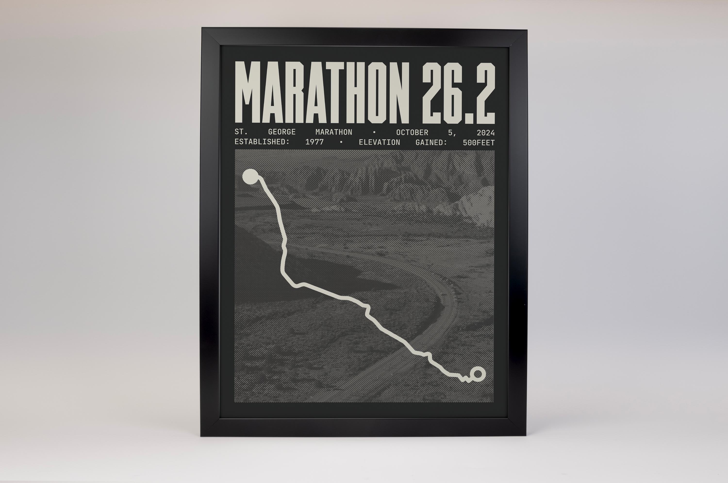 St. George Marathon Poster