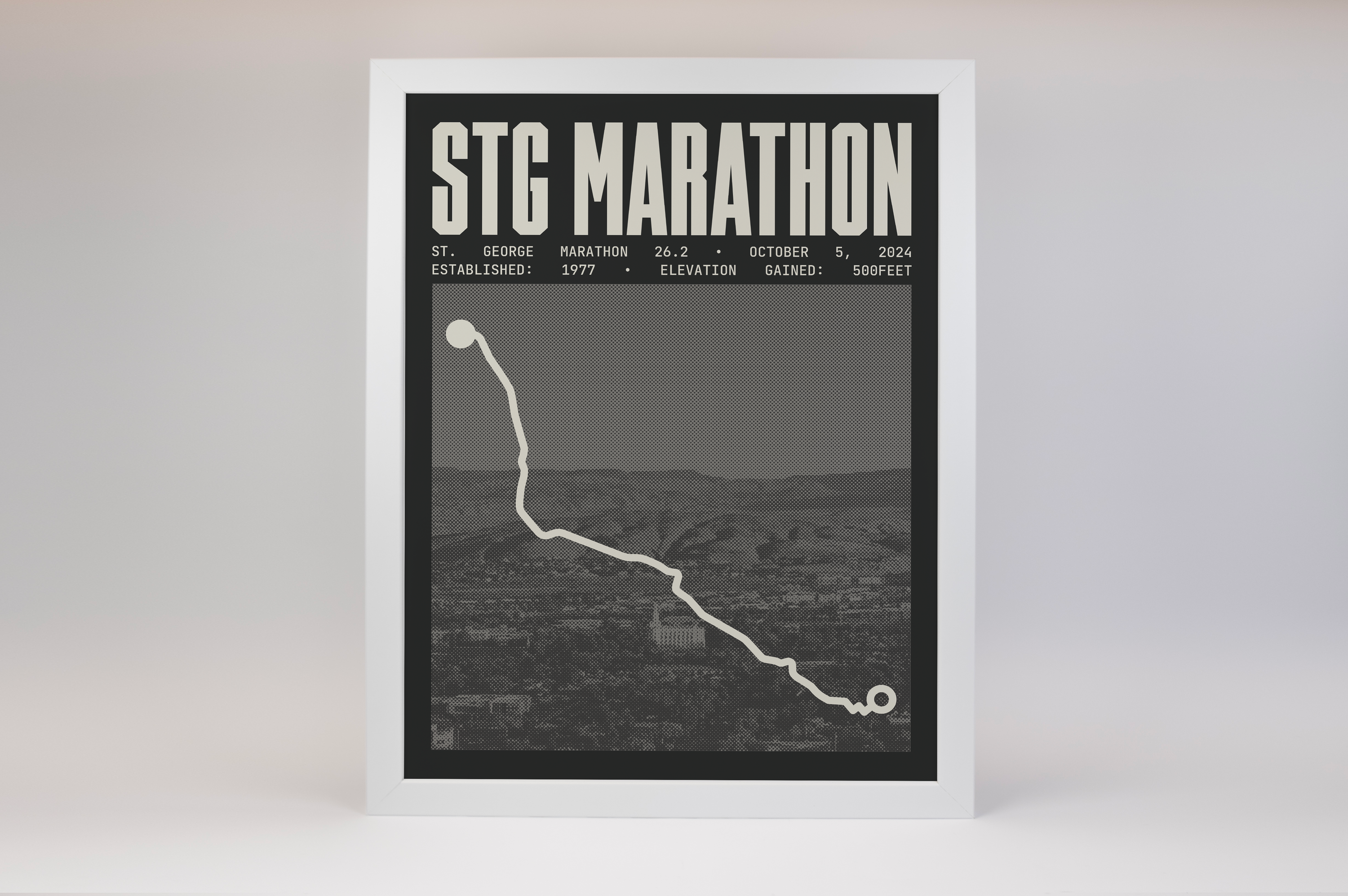 St. George Marathon Poster V2