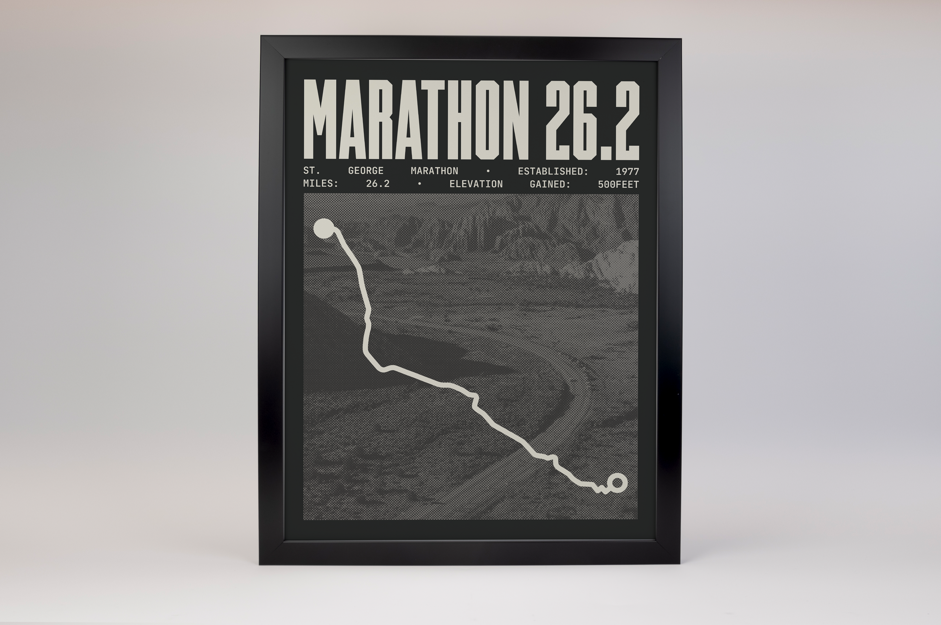 St. George Marathon Poster