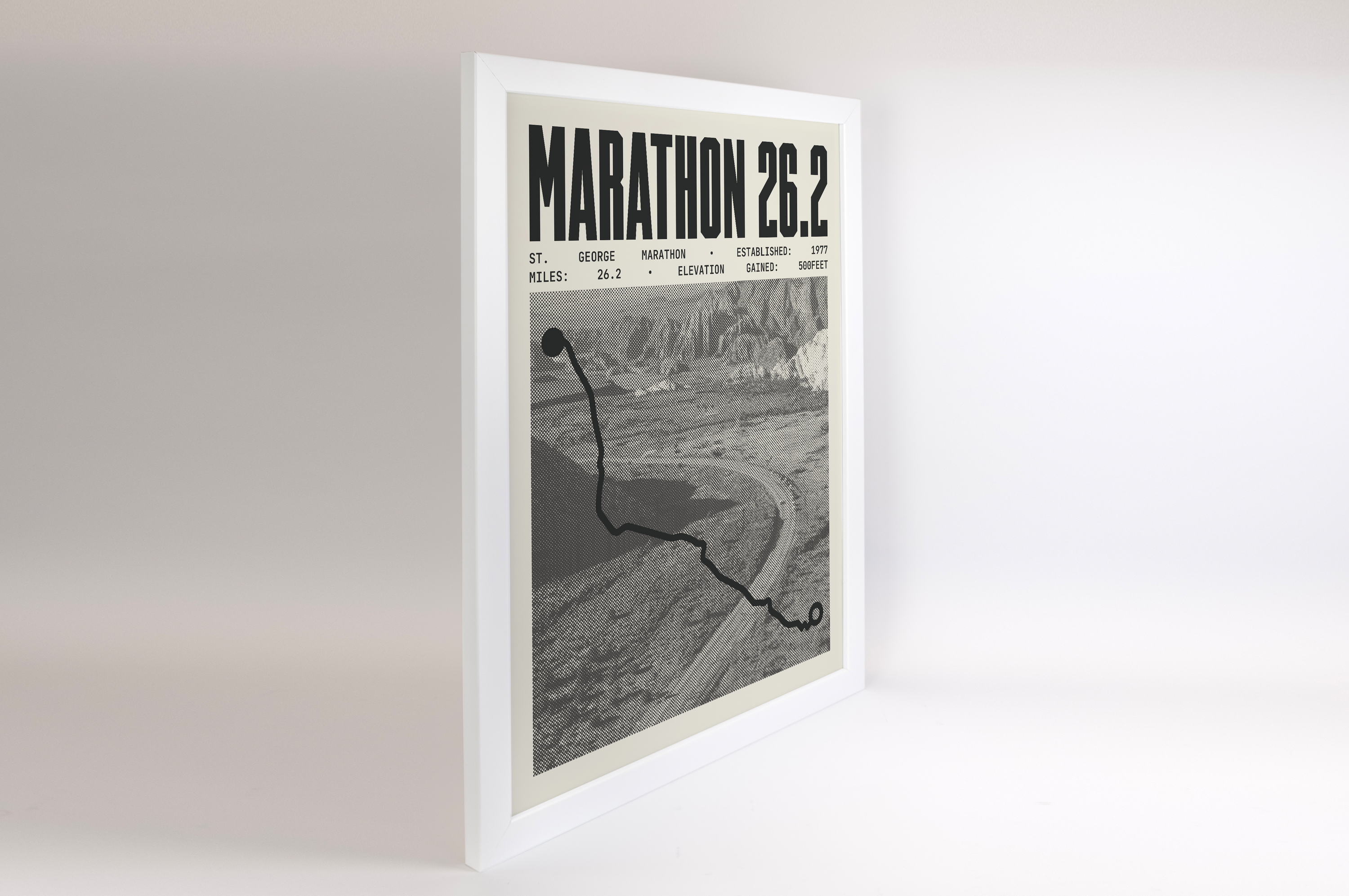 St. George Marathon Poster