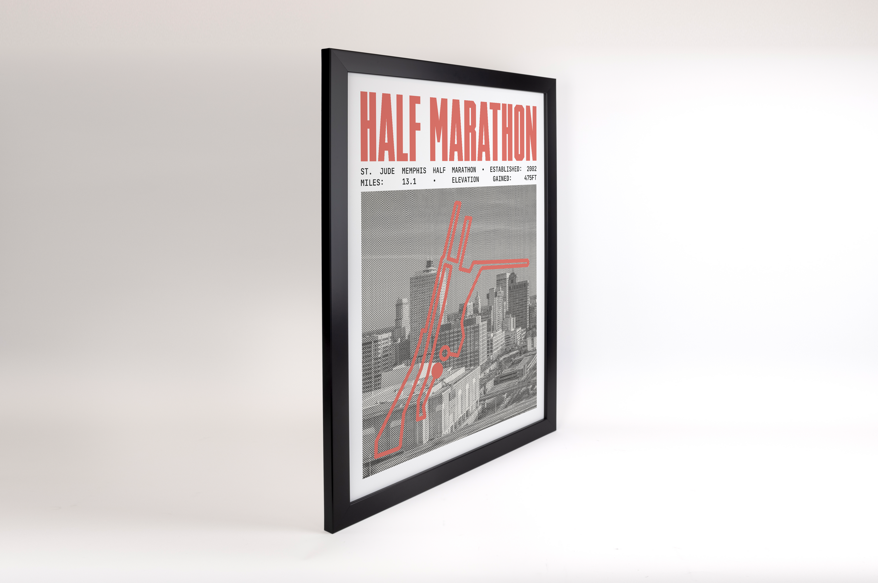 St. Jude Memphis Half-Marathon Poster