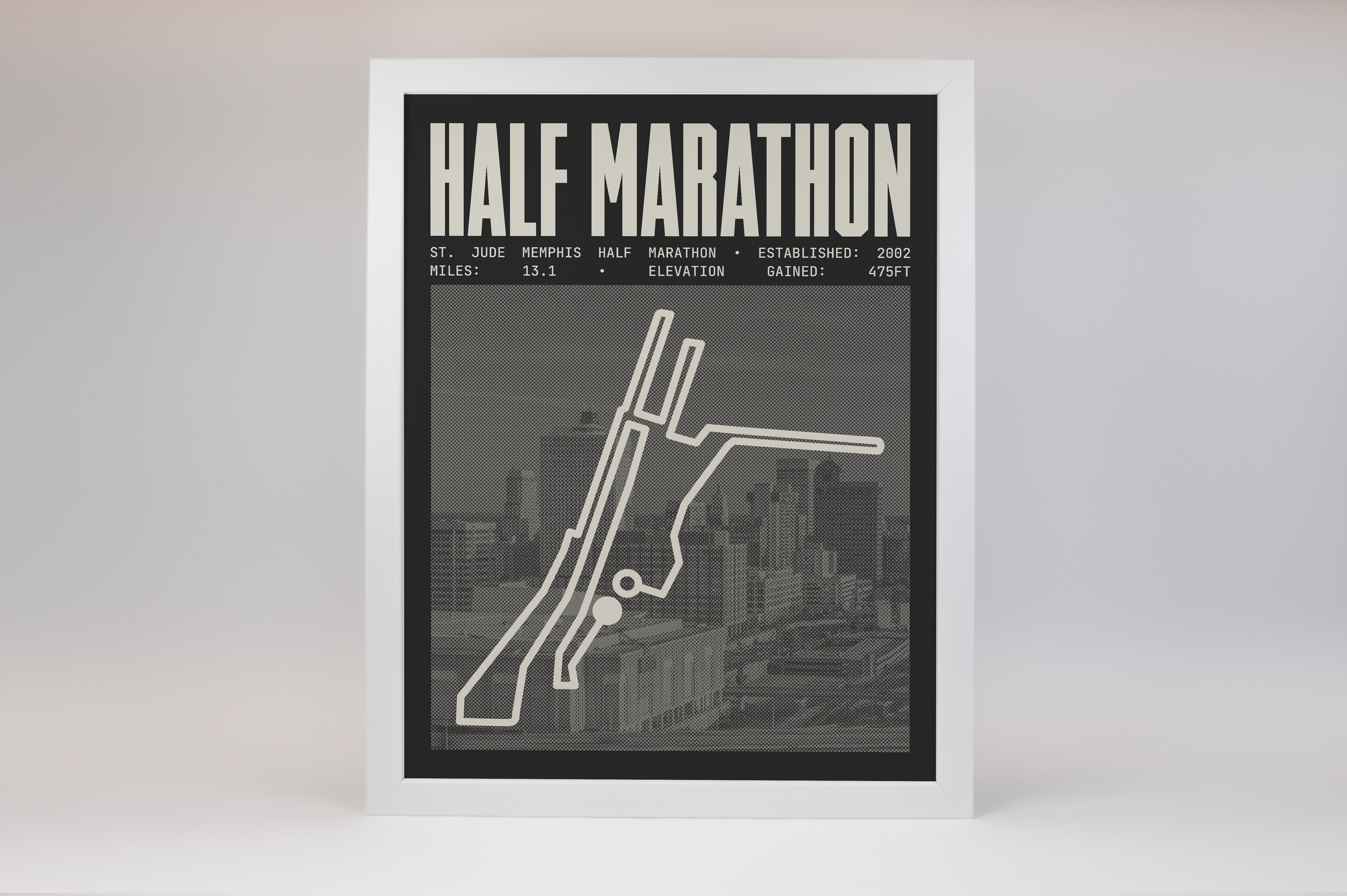 St. Jude Memphis Half-Marathon Poster